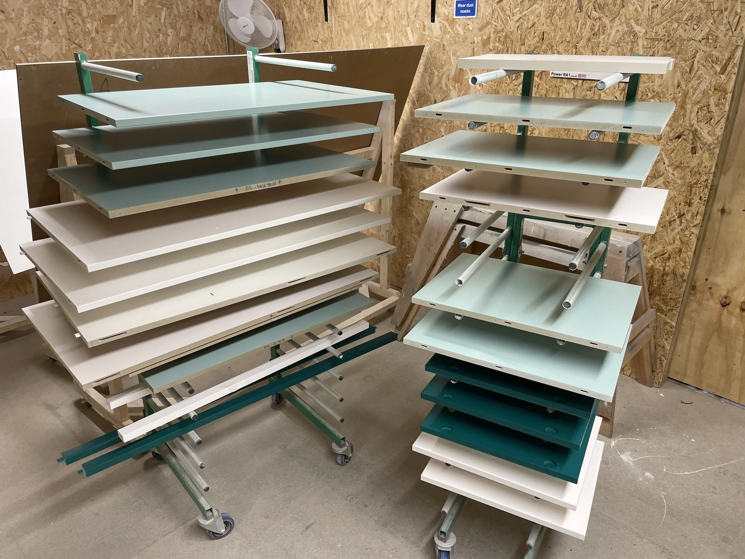 Spray Finishing — CUTTING EDGE JOINERY