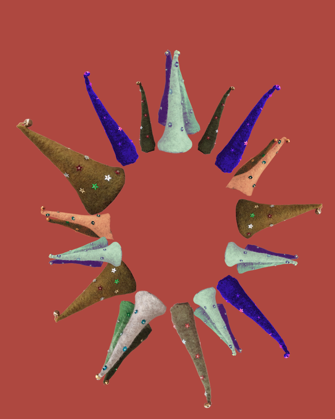 Workshop: Felting Christmas Decorations