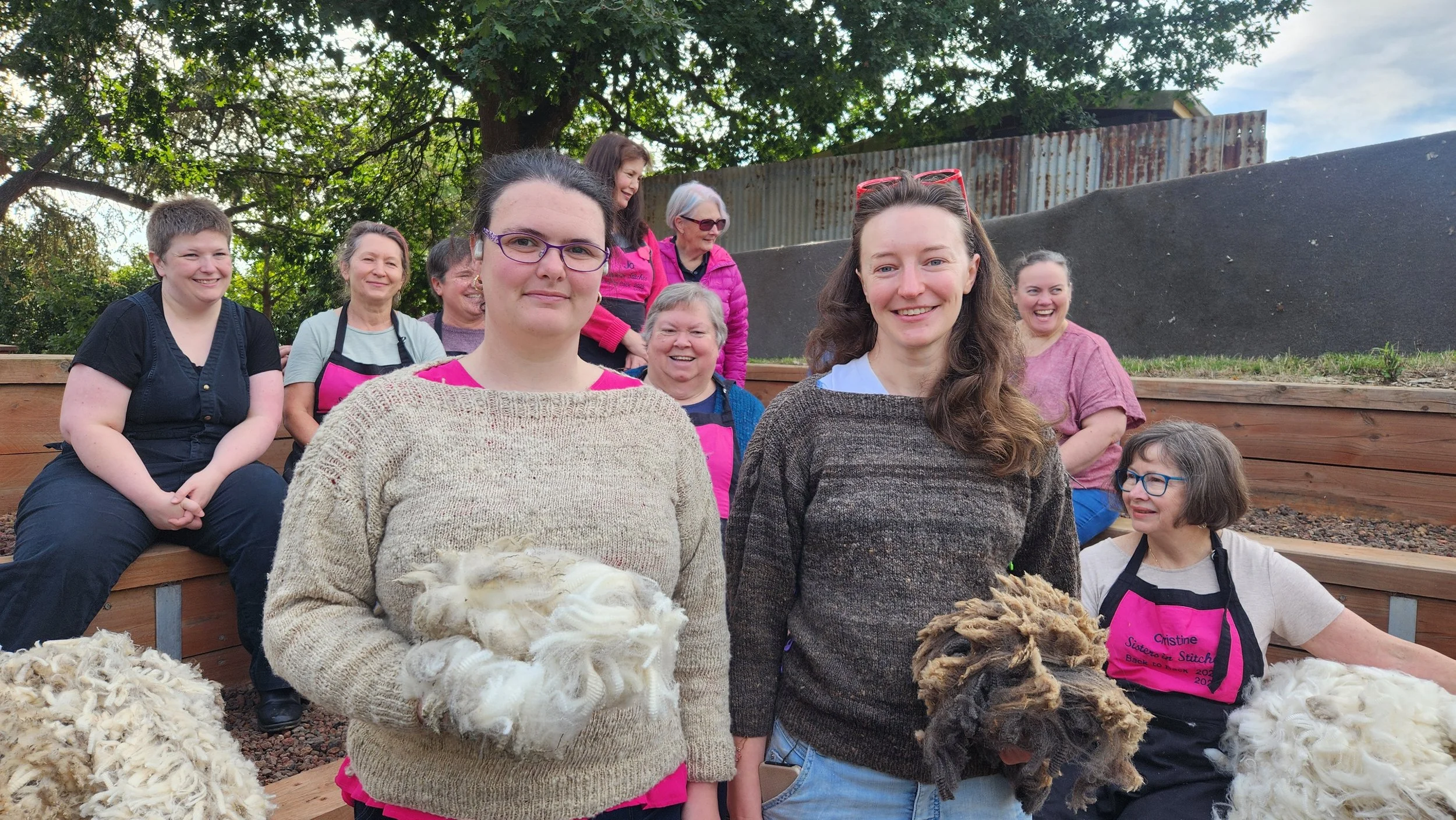 Completed jumpers at Warncoort