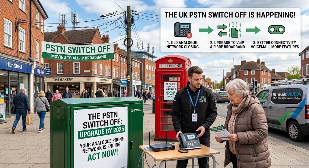 The PSTN Switch-Off: What Your Business Needs to Know Before January 2027