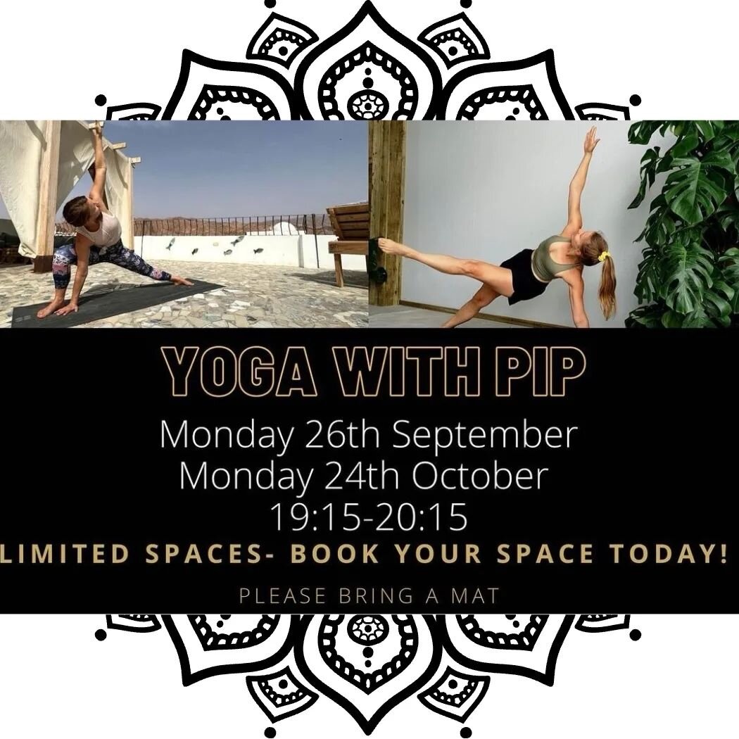 Hey Fit-it-inners! Yoga is BACK 🙌🏻🤩🥳

Join me Monday 24th October @7.15pm we will be applying some fancy-brain-engaging techniques to increase mobility, stability and overall body awareness 🧘🏼&zwj;♀️

#taplowyoga #getmoving #fititin