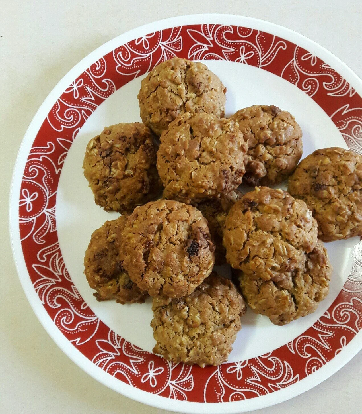 Mulberry Muscovado Oatmeal Cookies