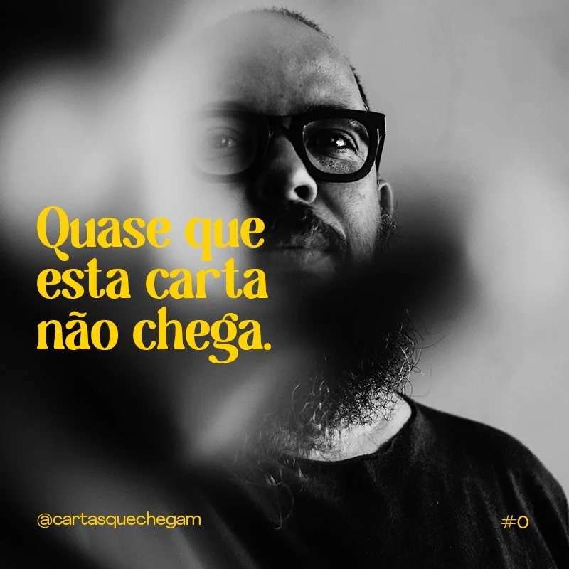 Quase que esta carta não chega.