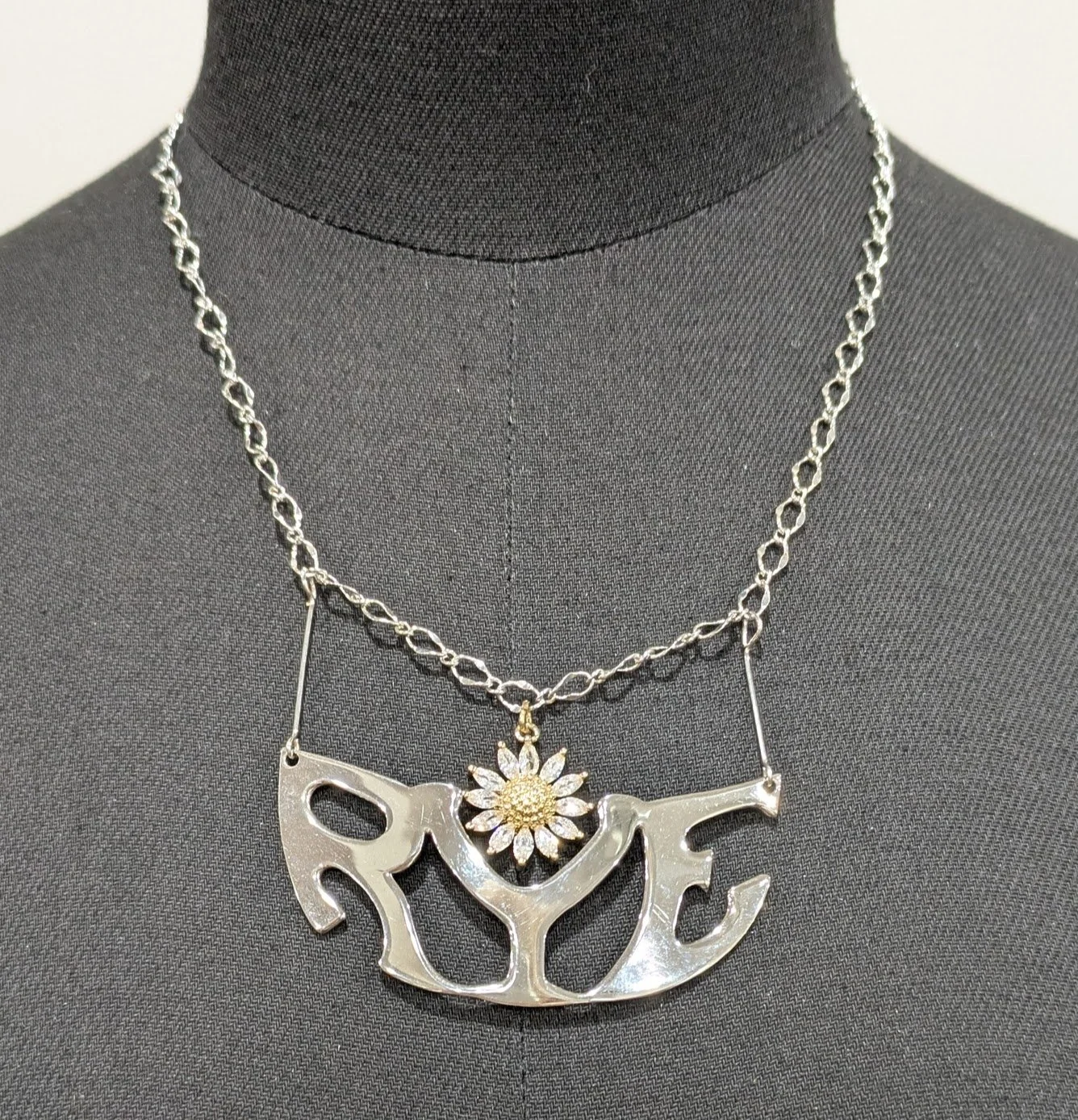 Napier Rye Decanter Label Necklace