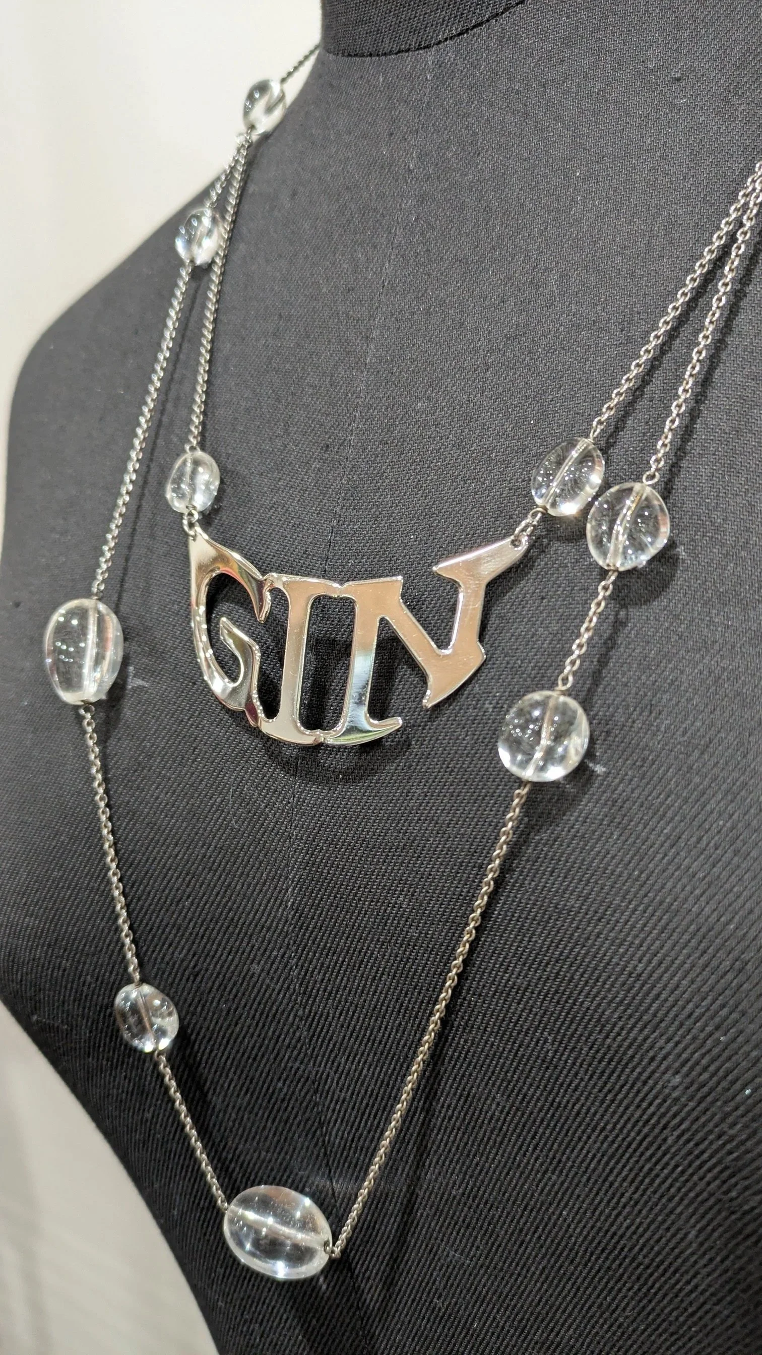 Napier Gin Decanter Label Necklace