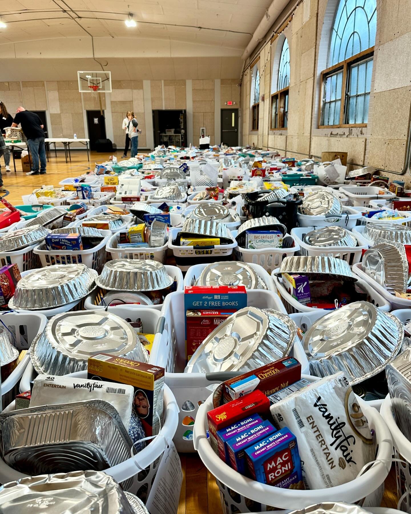 We are getting ready for the biggest Thanksgiving Basket Delivery Day in the history of the Columbus Dream Center! 🎉 900+ baskets have been GENEROUSLY given, and all will be delivered by amazing volunteers this Saturday! Families and individuals all