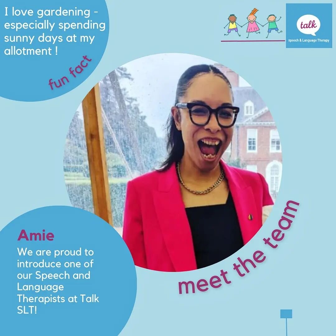 Introducing another valued member of the team here at Talk SLT - Amie. 
#speechandlanguagetherapist #speechielife #Talkslt