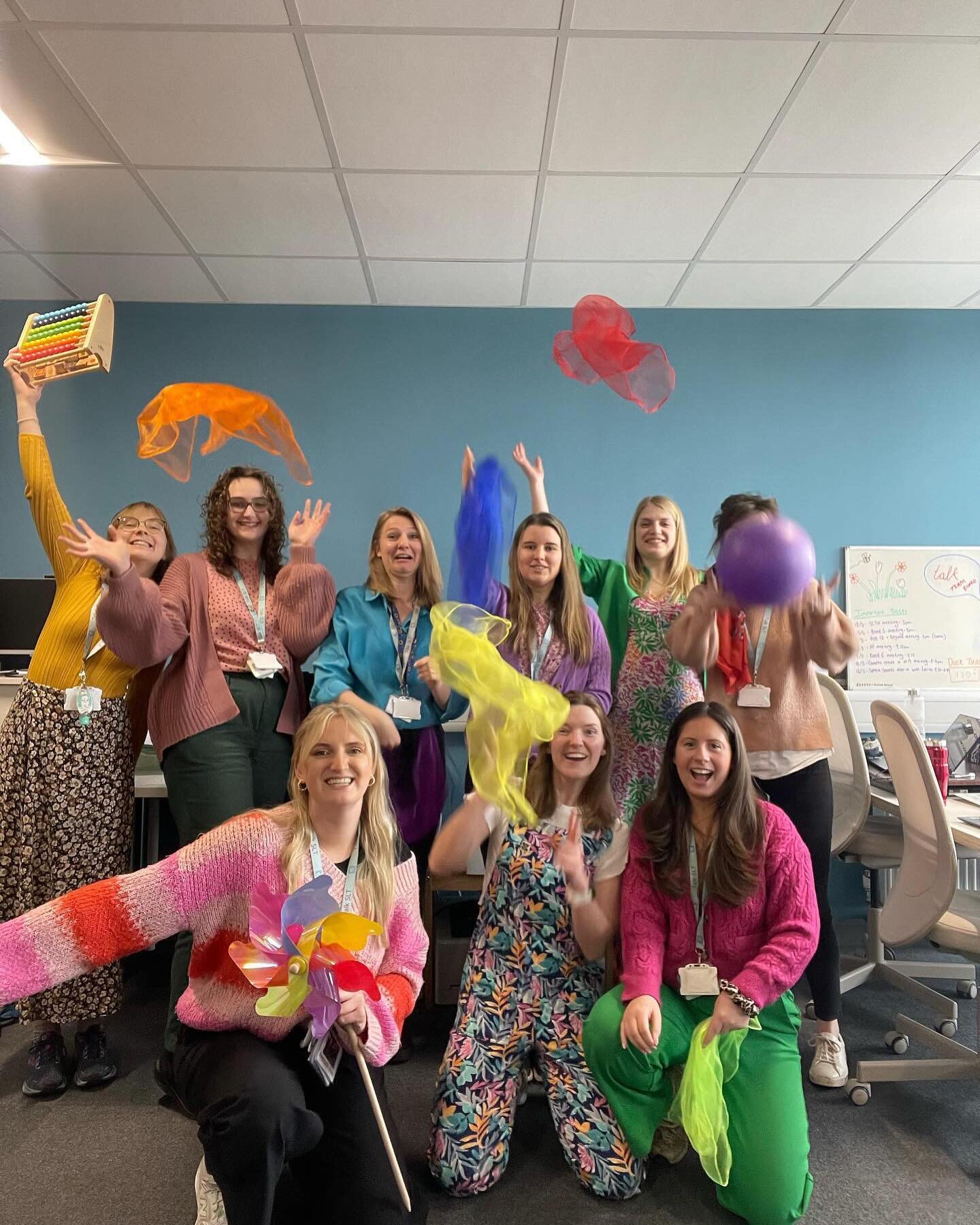 This week at Talk Speech and Language Therapy we have been celebrating Autism Acceptance Week by getting colourful. Please follow the link to find more on the National Autistic society website about how you can also celebrate Autism Acceptance Week a