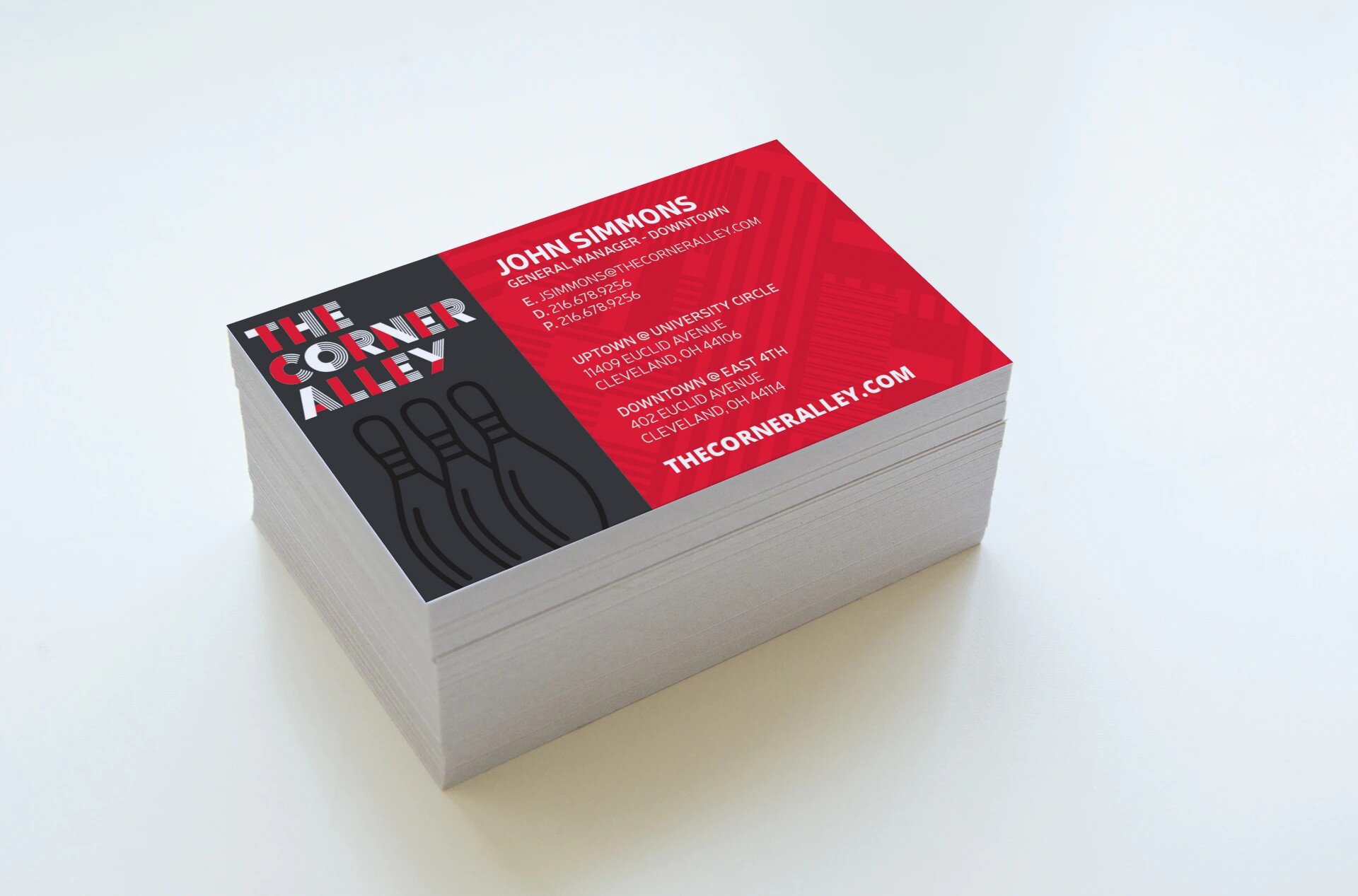 Business Cards Glossy Finish — Synergy Marketing