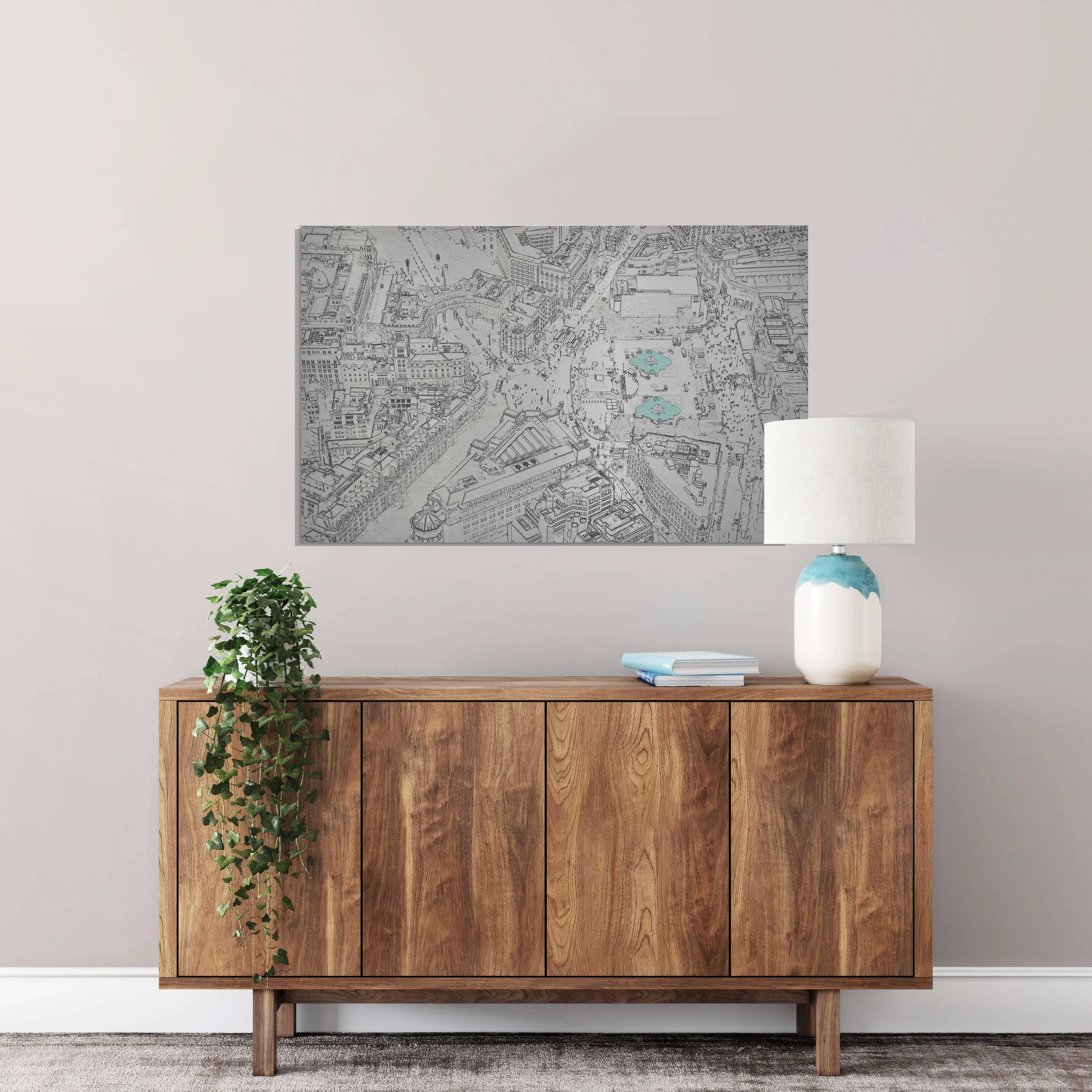 SALE: TRAFALGAR SQUARE FROM ABOVE, 50% OFF: £450 