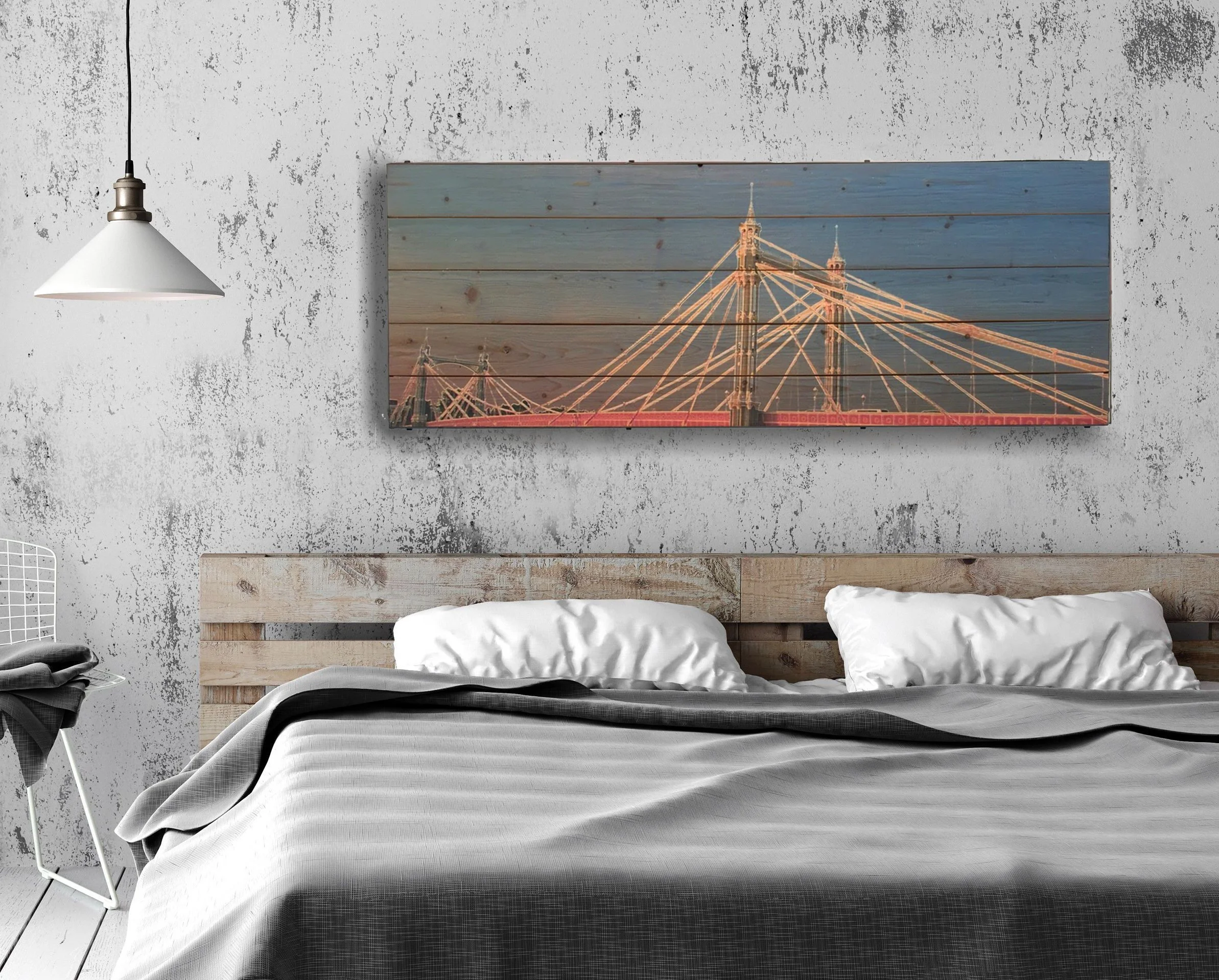 SALE: ALBERT BRIDGE (1) (reclaimed wood), 50% OFF: £550