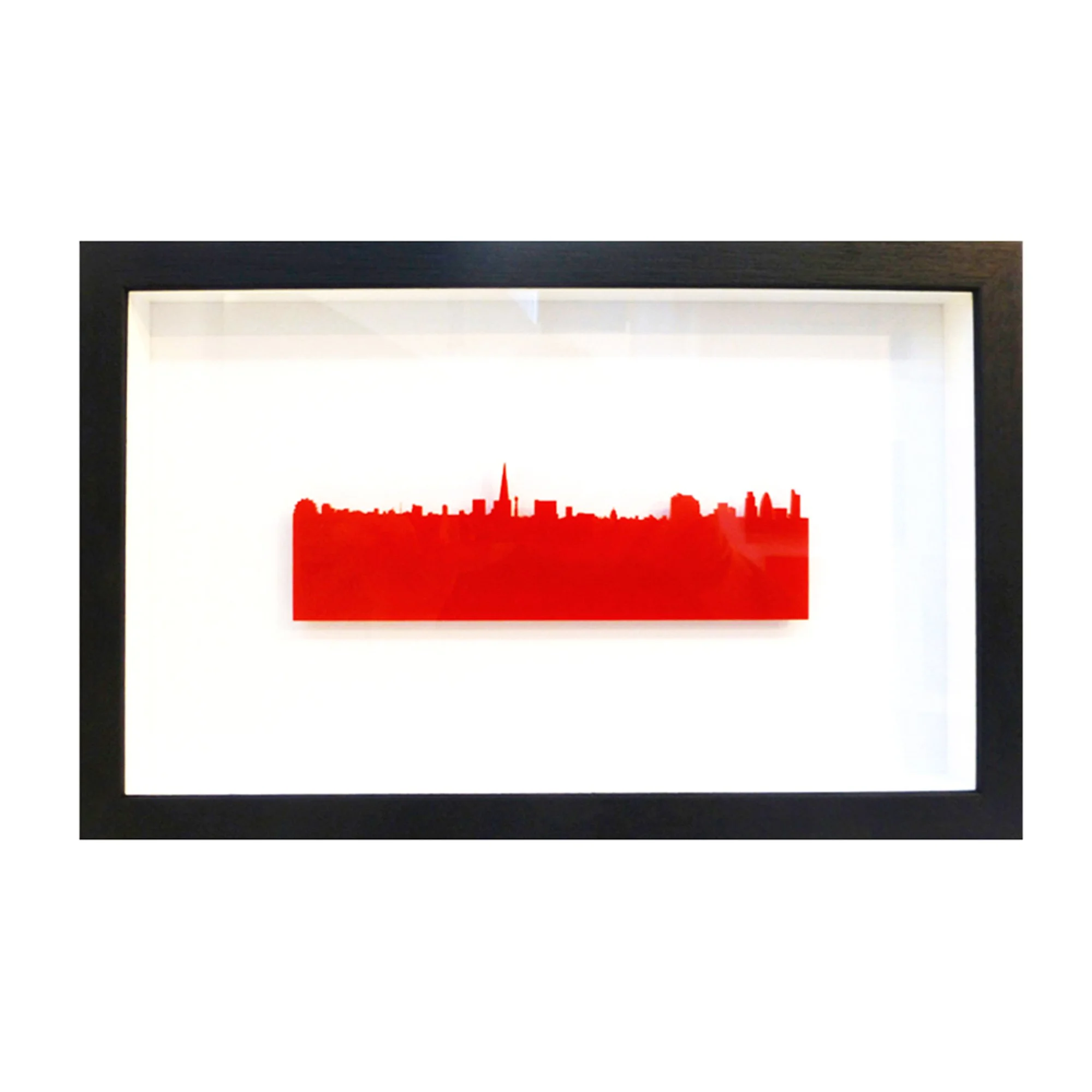 SALE: LONDON SKYLINE 
laser-cut acrylic, 33% OFF: £300