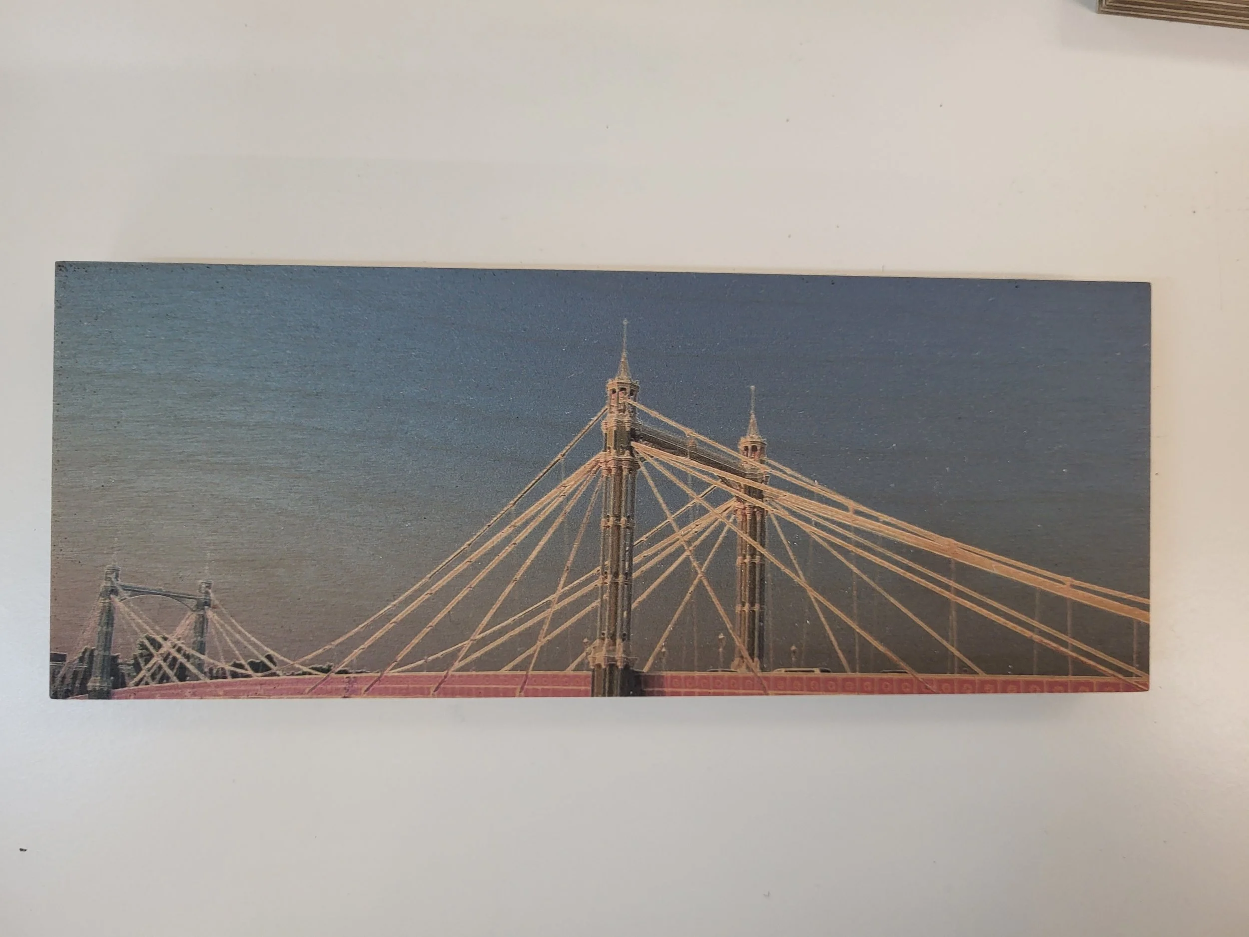 LITTLE LONDON, ALBERT BRIDGE
birch wood, 58% OFF: £50