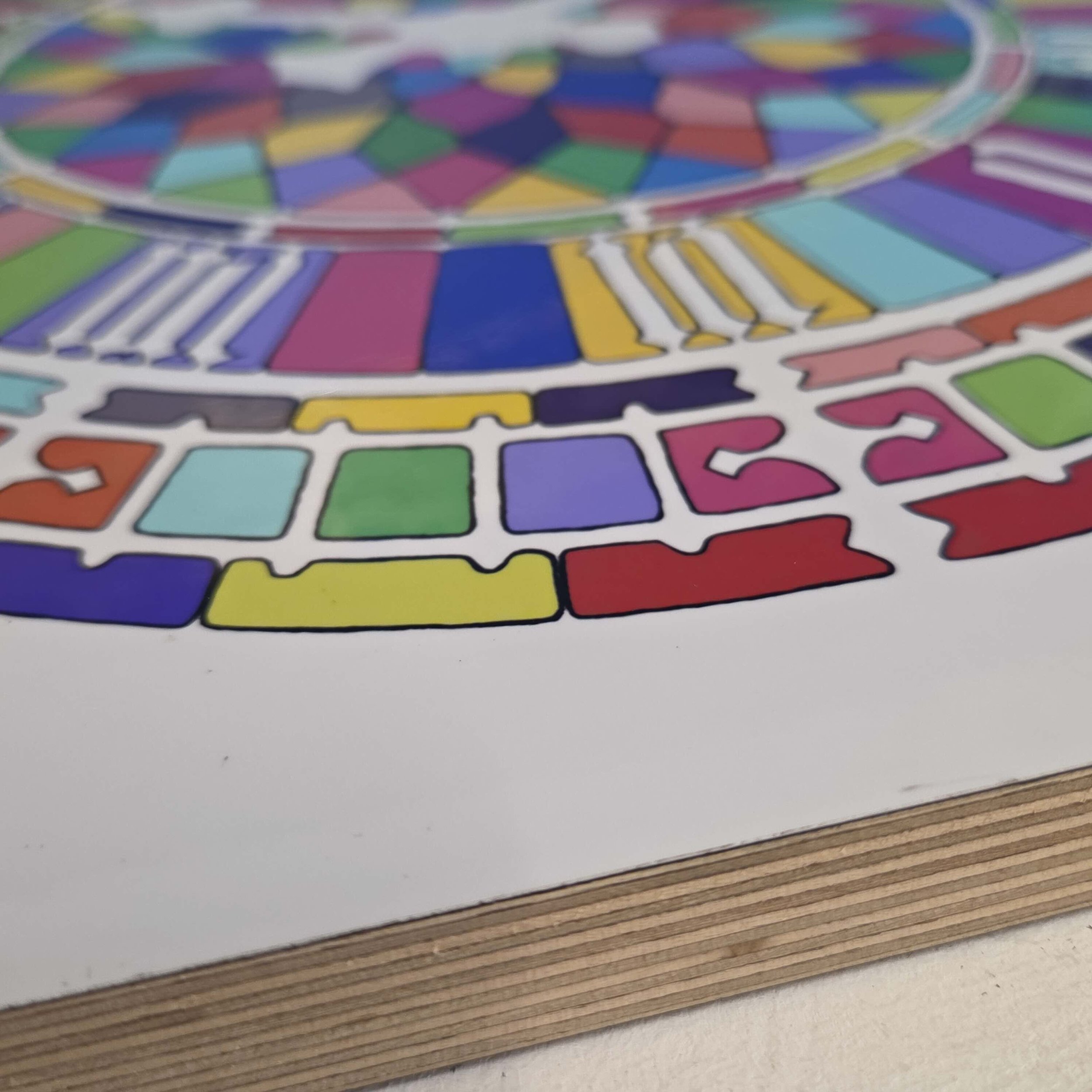 Big ben clock face side view wood print.jpg