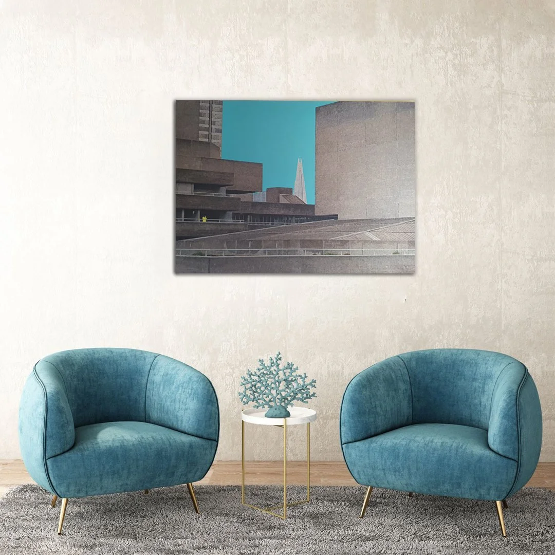 SALE: NATIONAL THEATRE (blue sky), 50% OFF: £475