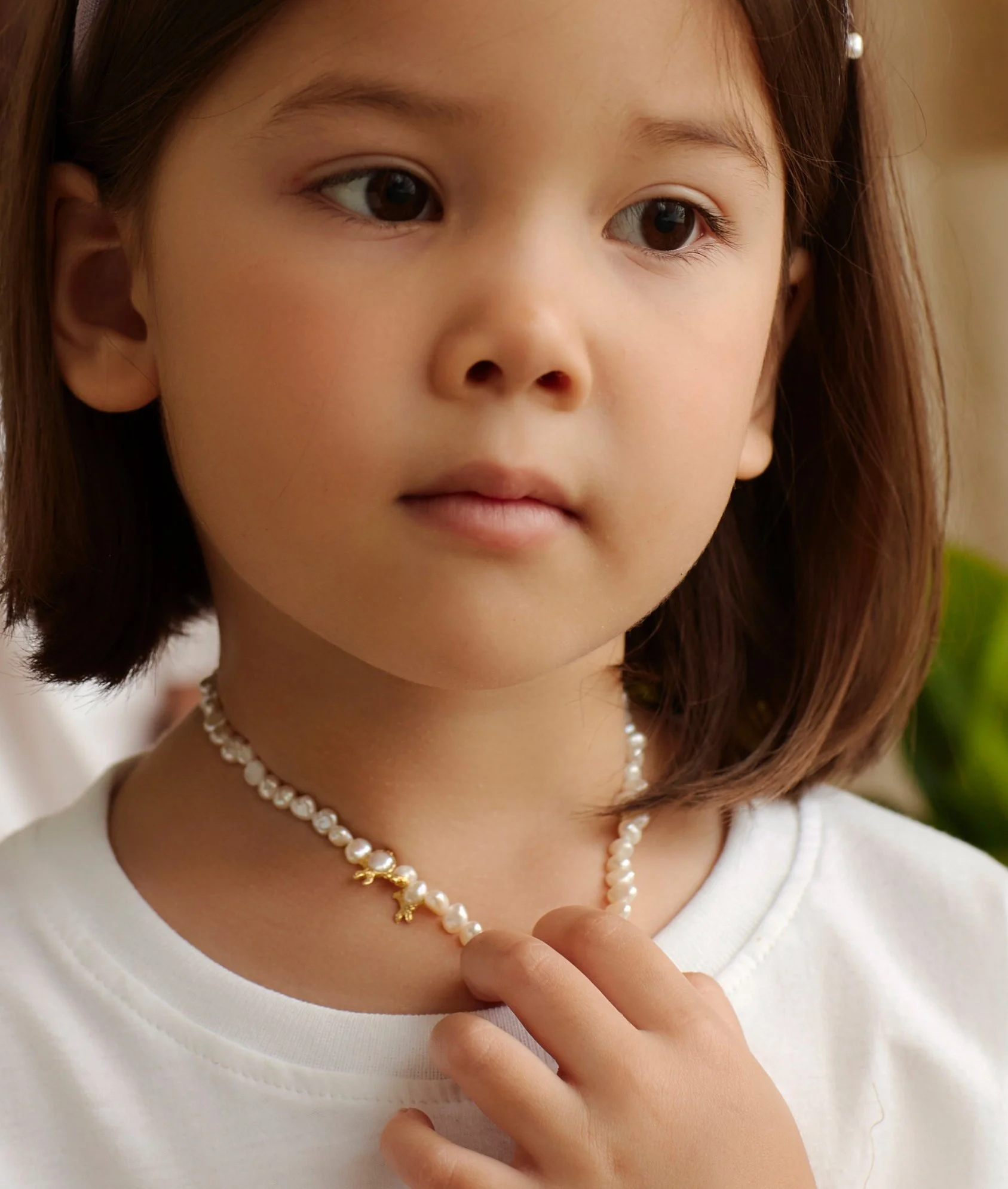アクセサリー moontreeplanet TOO necklace OWN pearl Simple Pleasures Pearl Necklace - Becoming Jewelry