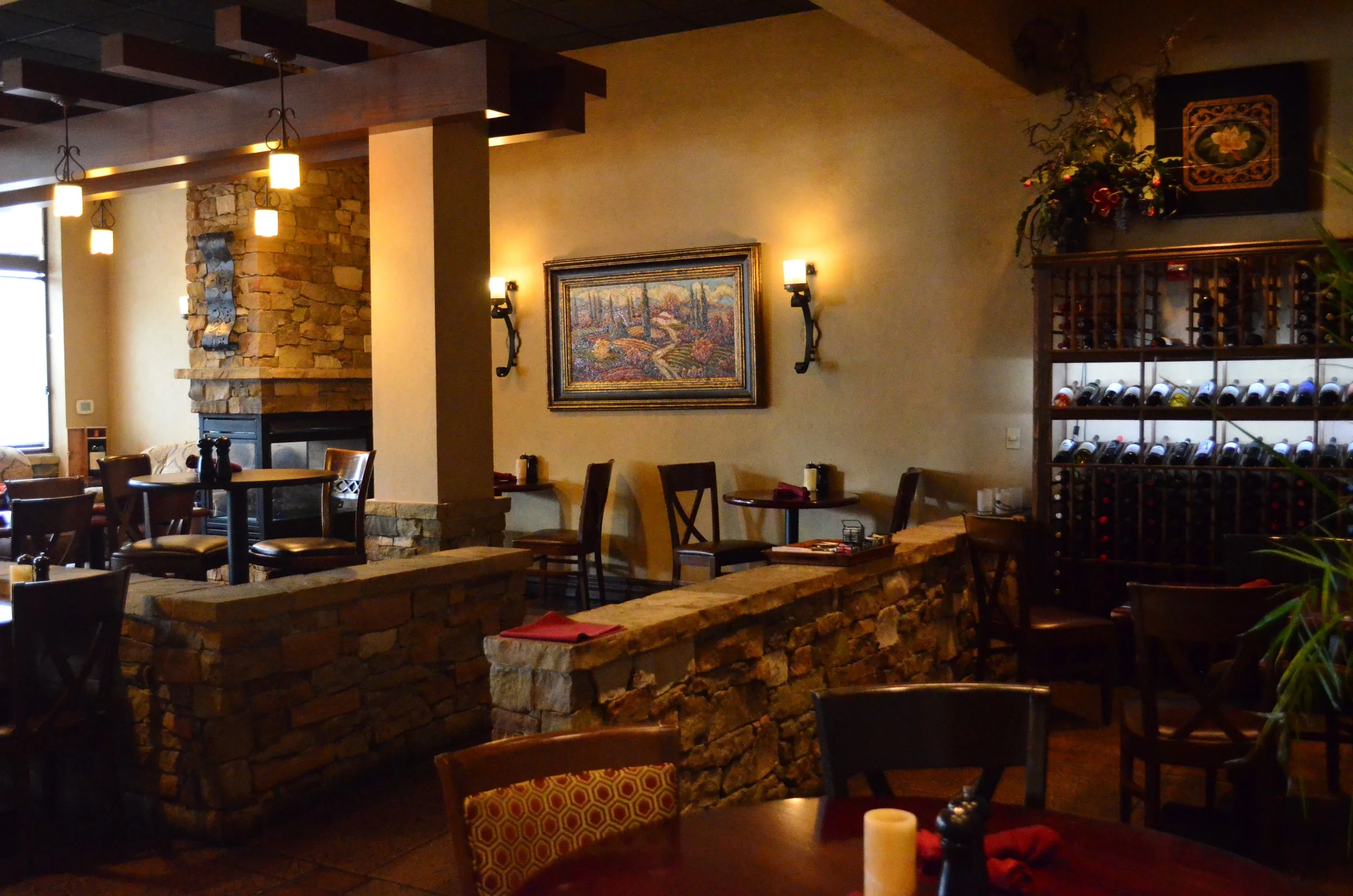 Seating in Main Dining Room