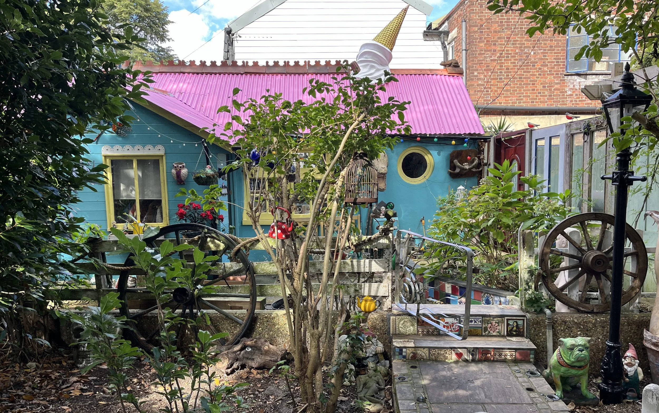 Eel Pie Island garden