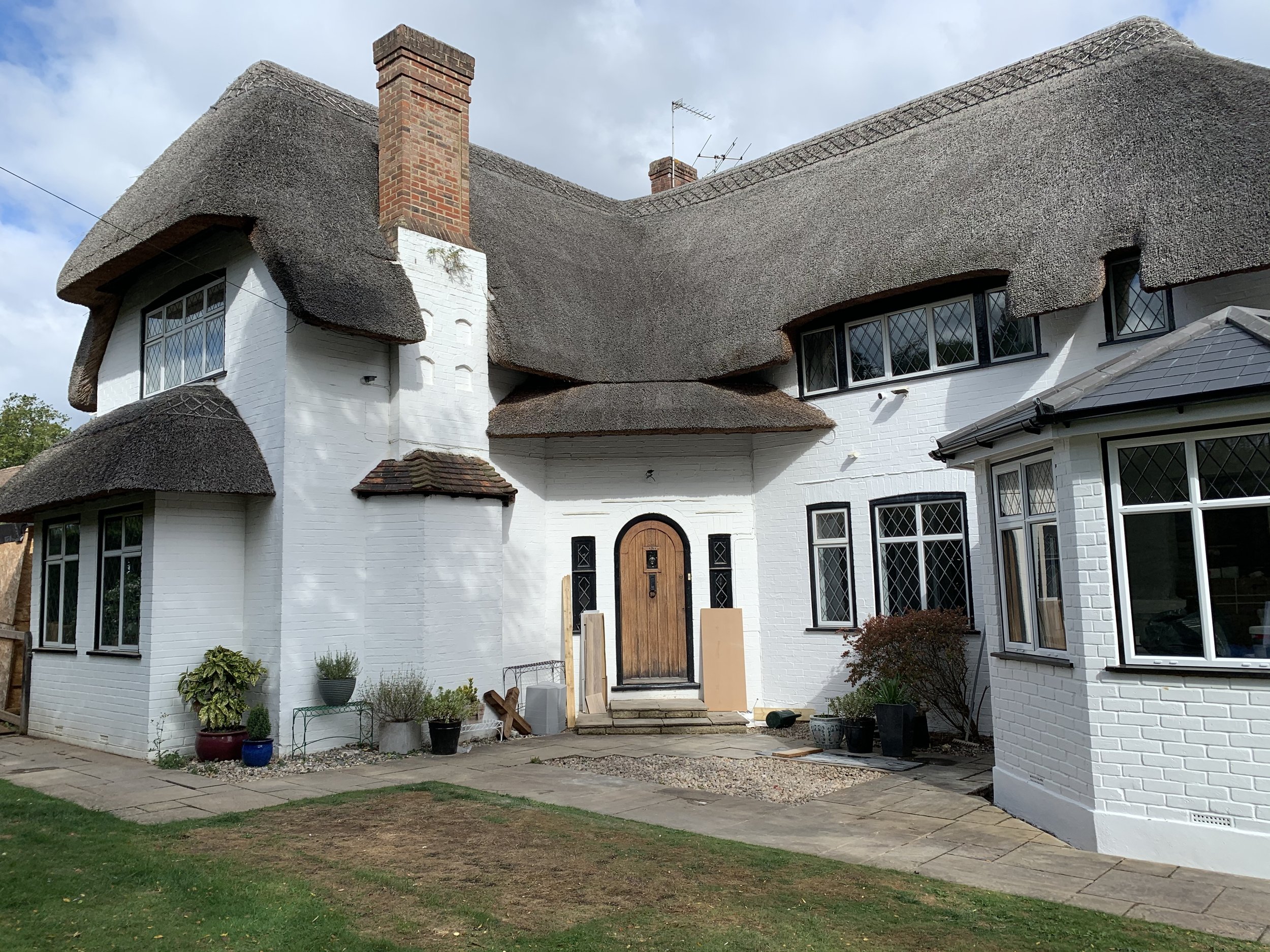 The Thatched House before