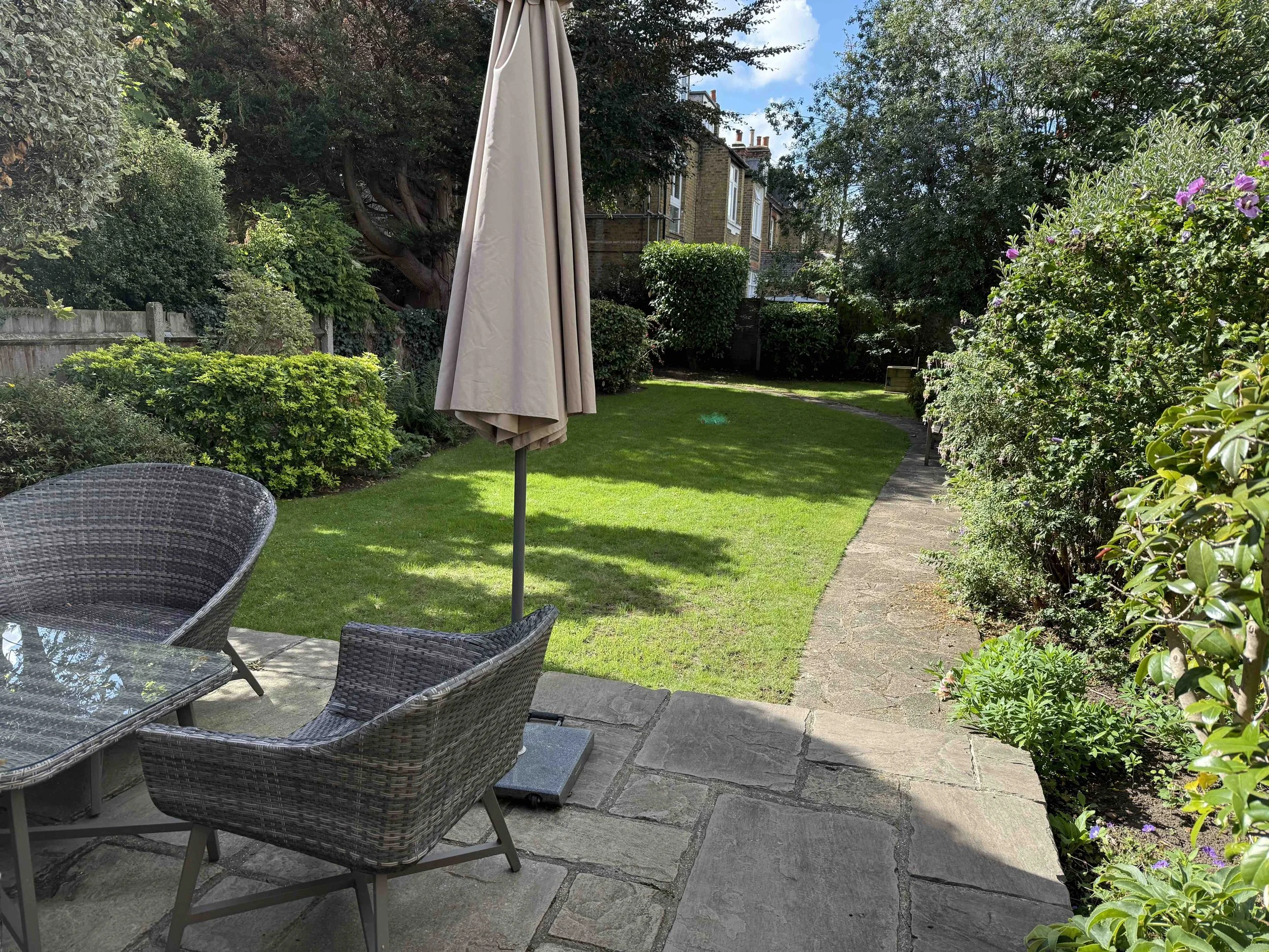 Garden as it is now