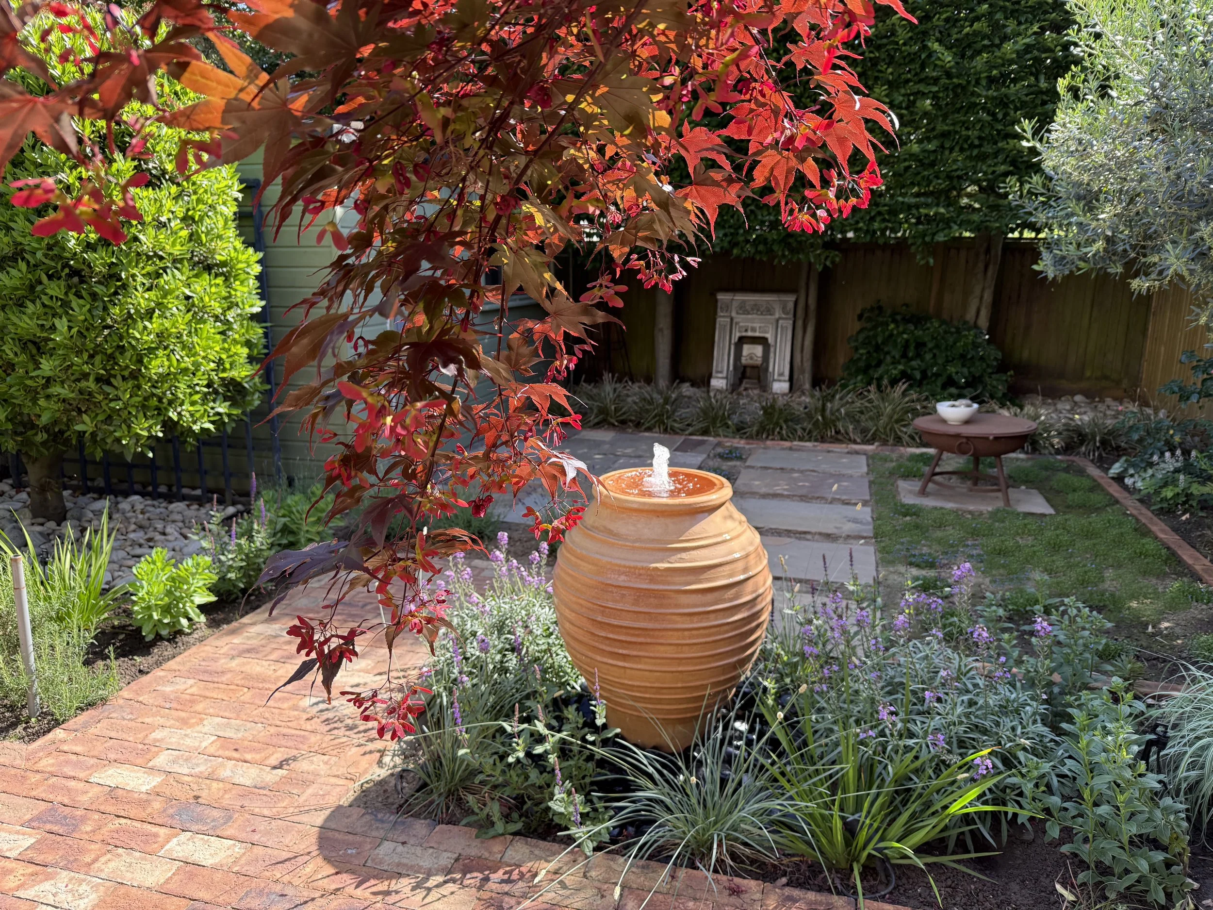 Pots and Pithoi water feature