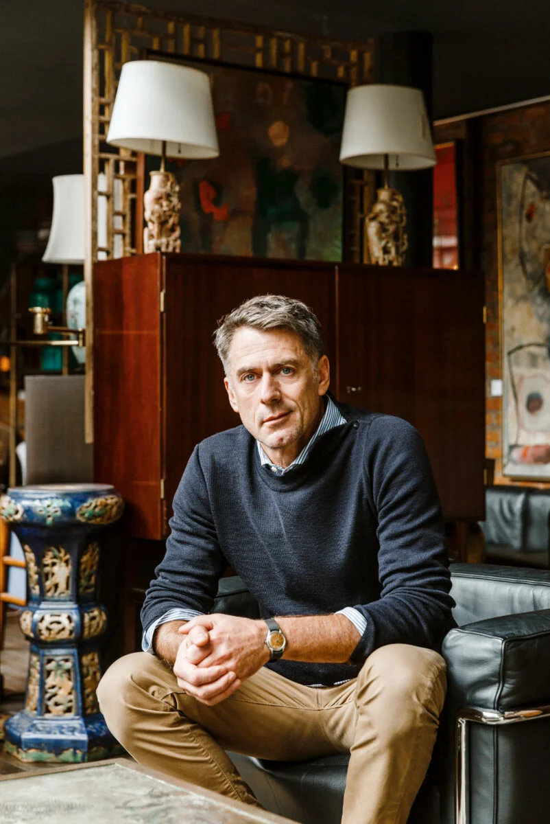 Daniel Cafiero, NYC  © Max Burkhalter  Architectural Digest