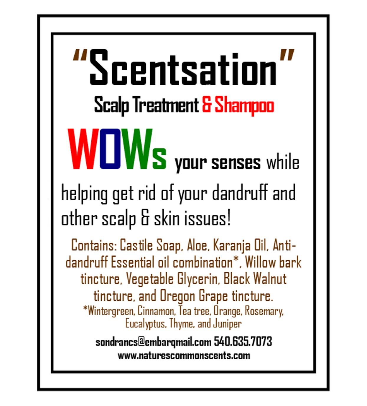 Scentsation Dandruff Control (Scalp Treatment) — Nature's Common