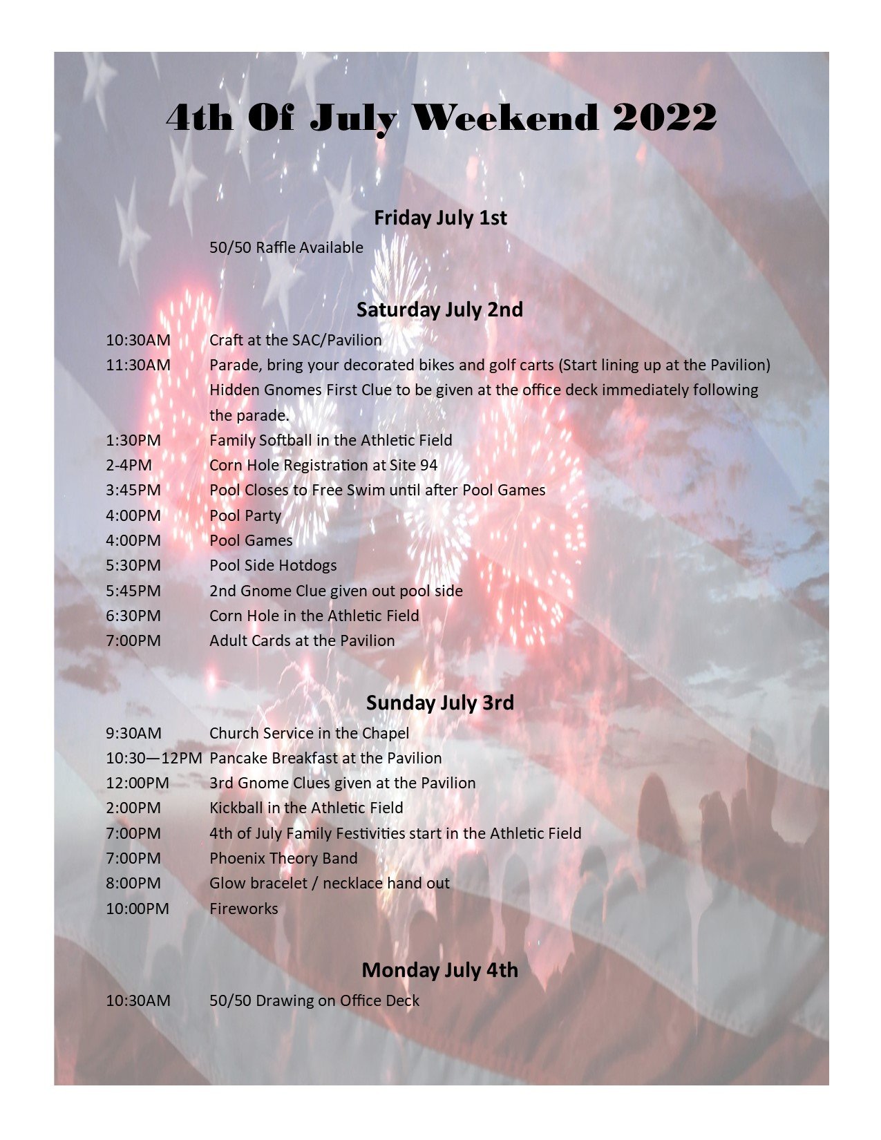 4th of July Weekend — CAMP SEQUOIA 4th of July Weekend — CAMP SEQUOIA