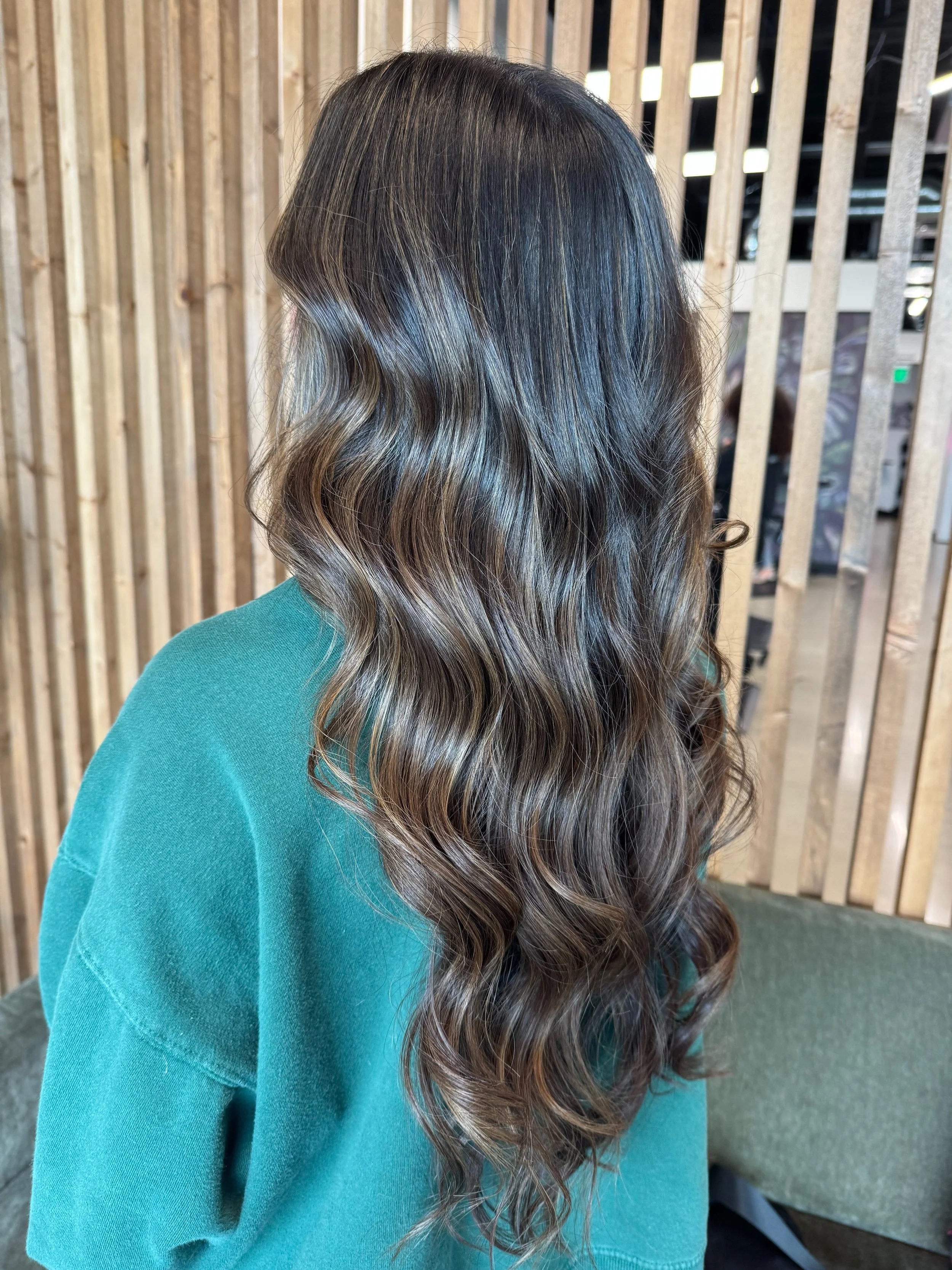 After partial foil + gloss