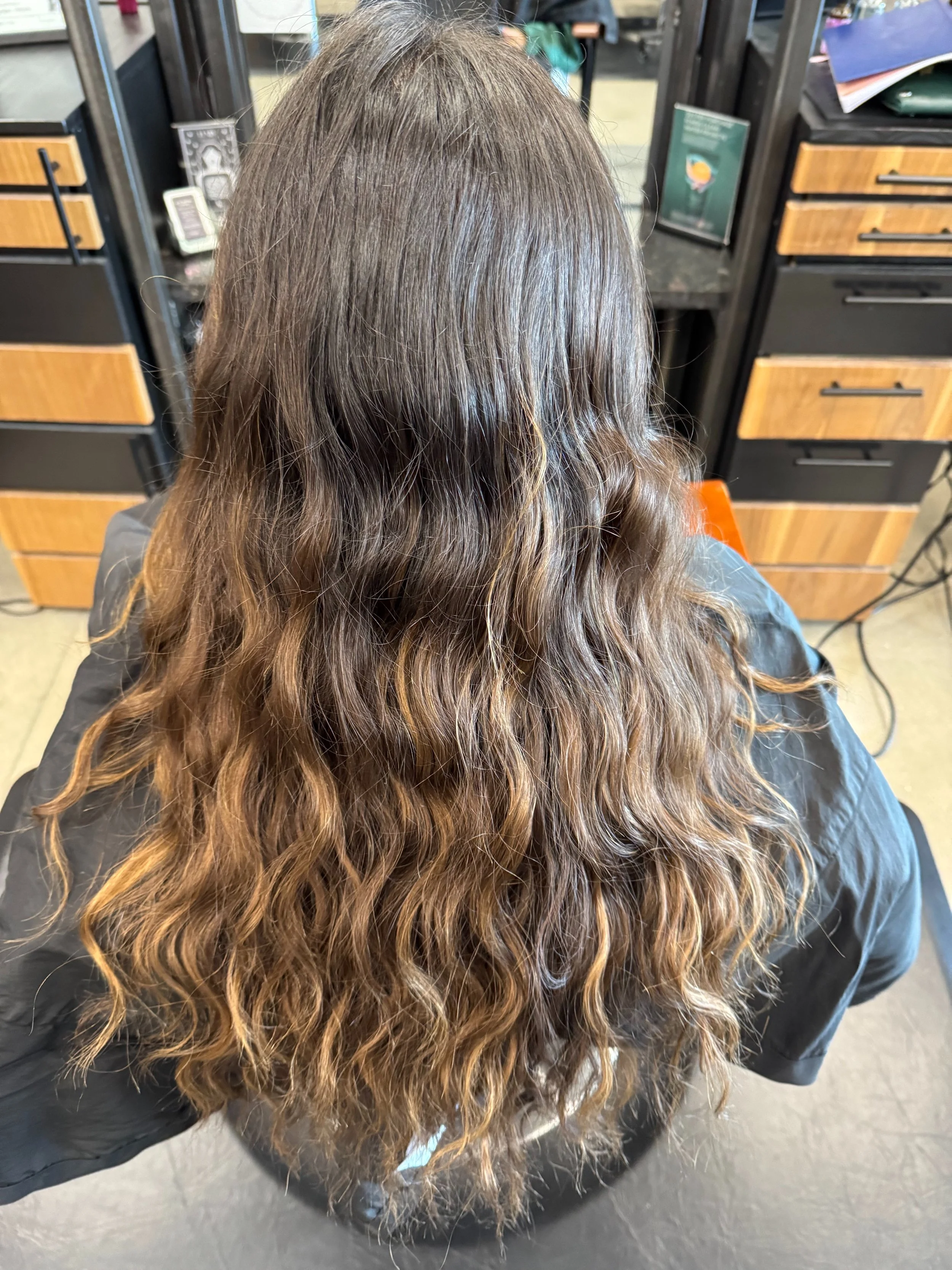 Before partial foil + gloss