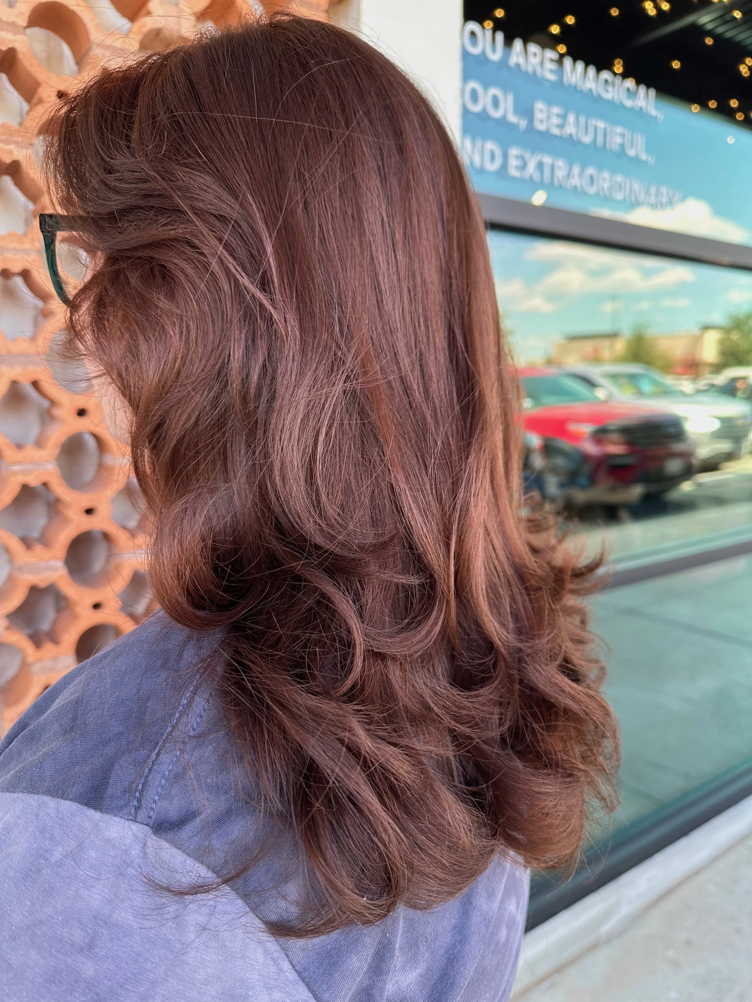 All over color and cut