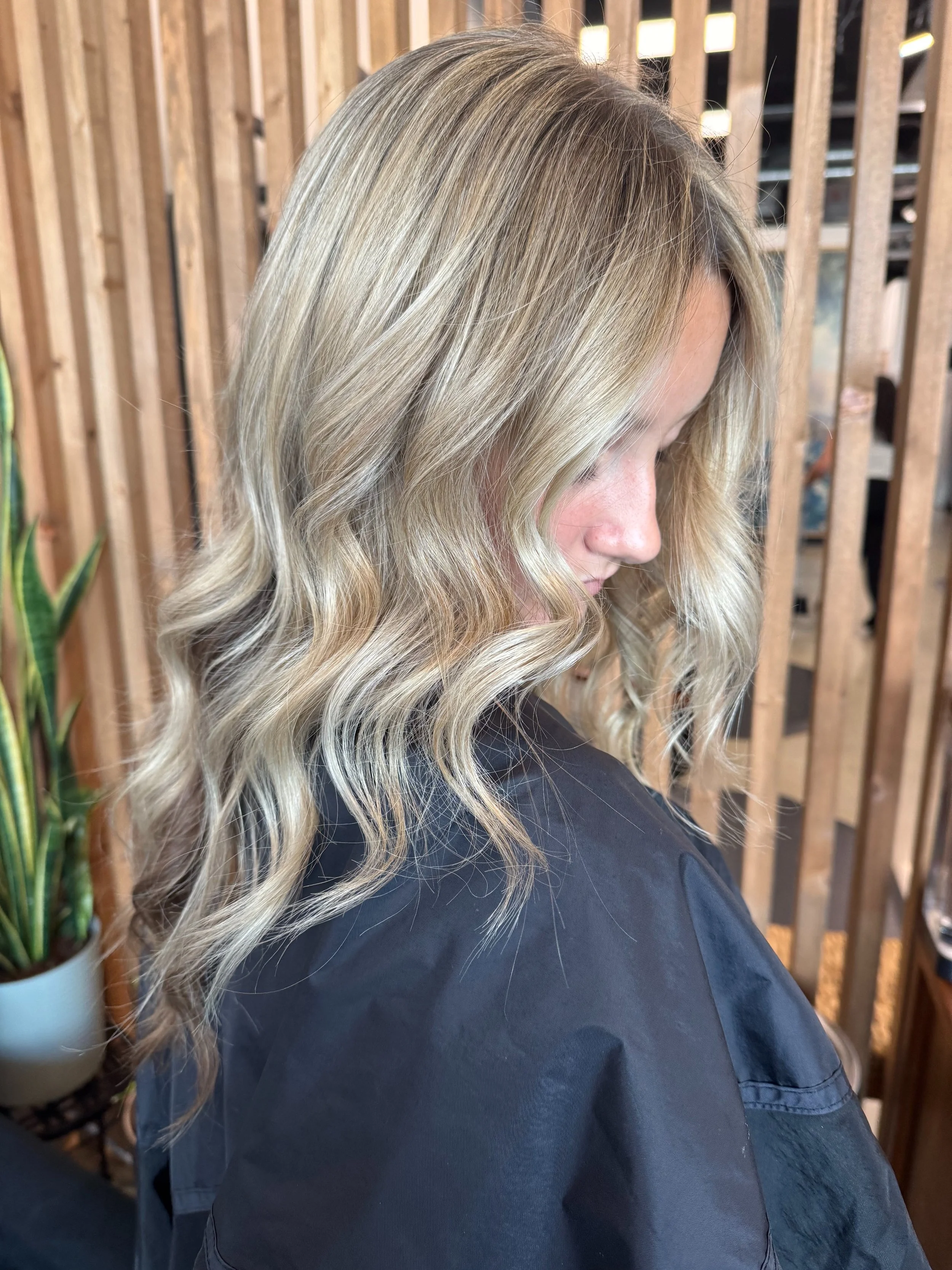 Full foil + gloss + shadow root