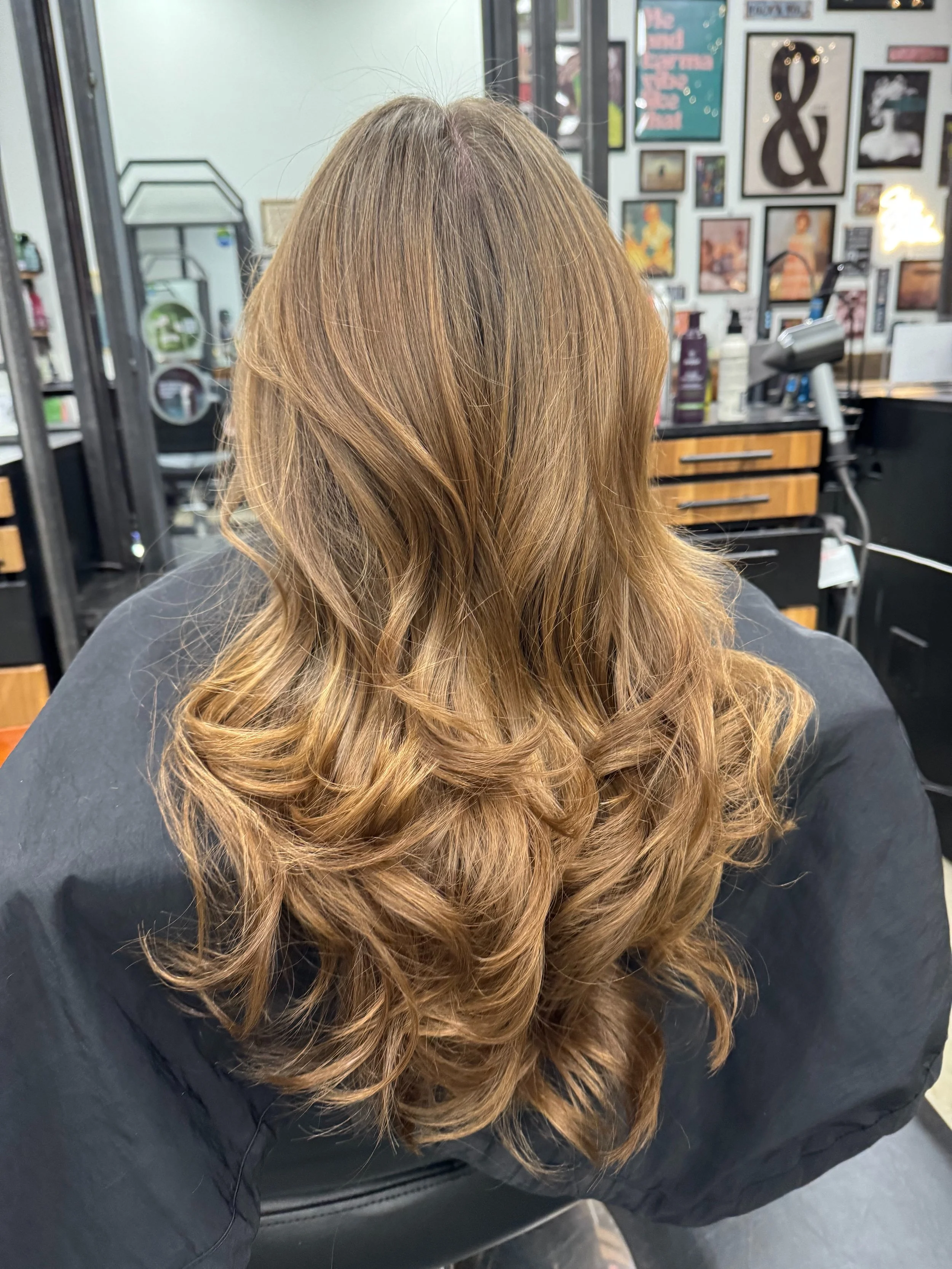 Heavily layered Women's cut