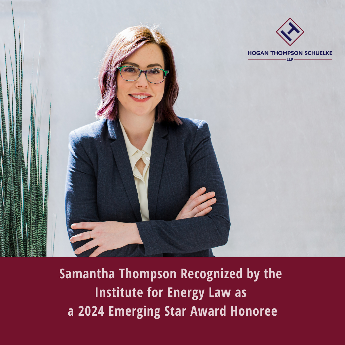 Samantha Thompson Honored as 2024 Emerging Star by Institute for Energy Law