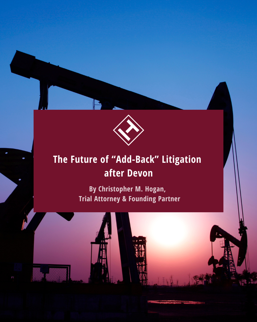 The Future of “Add-Back” Litigation after Devon