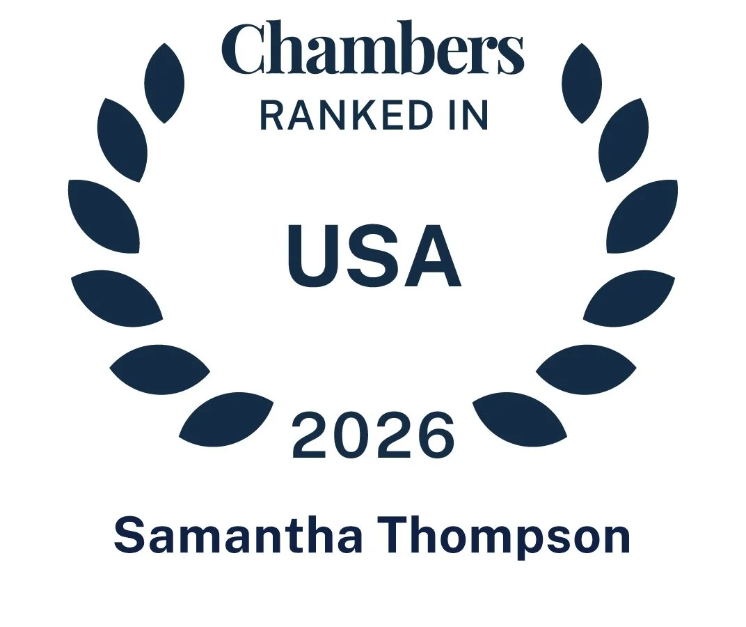 Chambers USA Band 2 Oil & Gas Litigation ranking badge for Samantha Thompson
