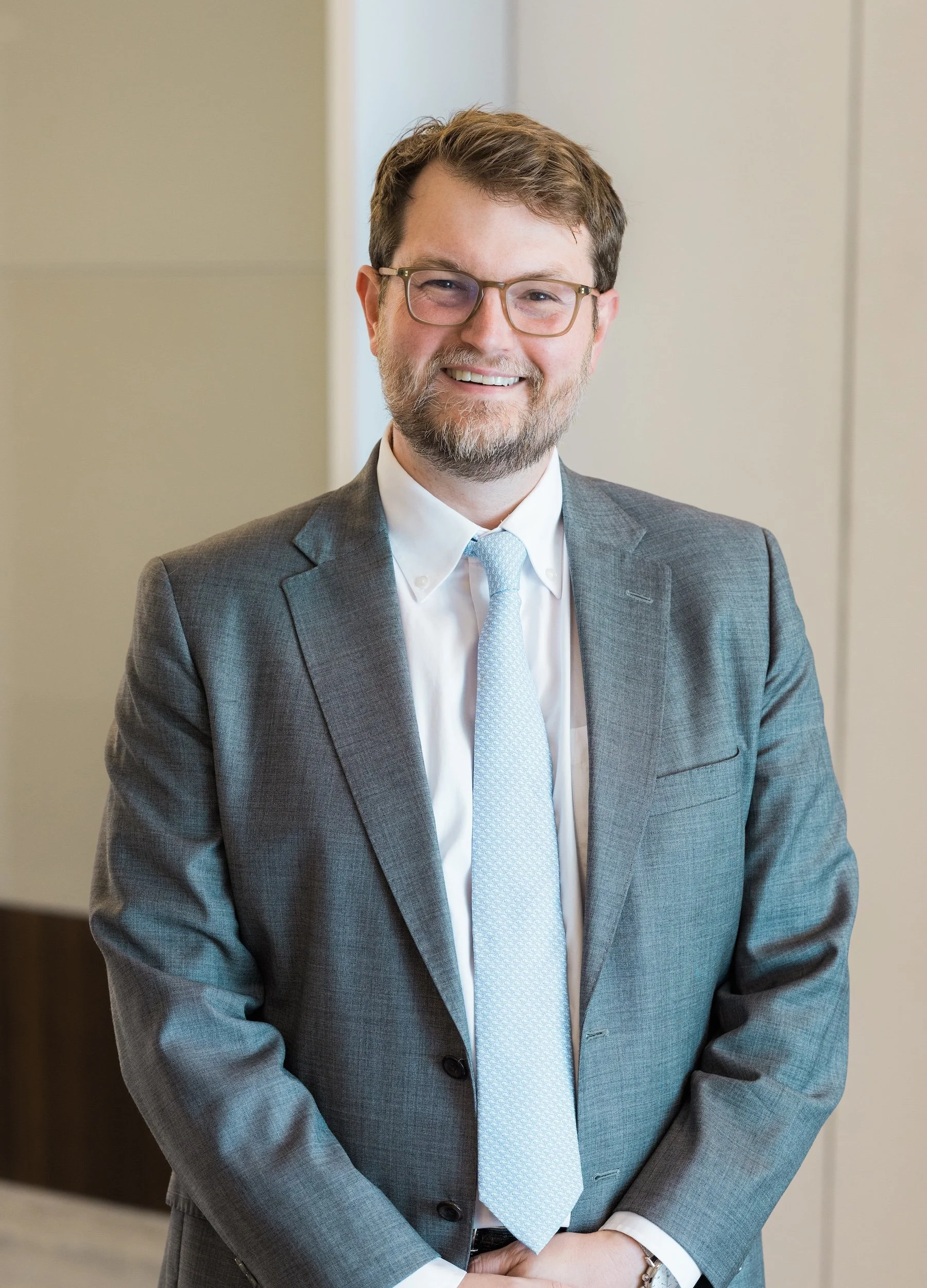 Professional headshot of Hogan Thompson Schuelke attorney Robert Sheppard in Houston, Texas.