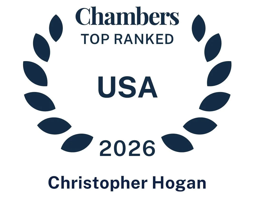 Chambers USA Band 1 Oil & Gas Litigation ranking badge for Christopher Hogan