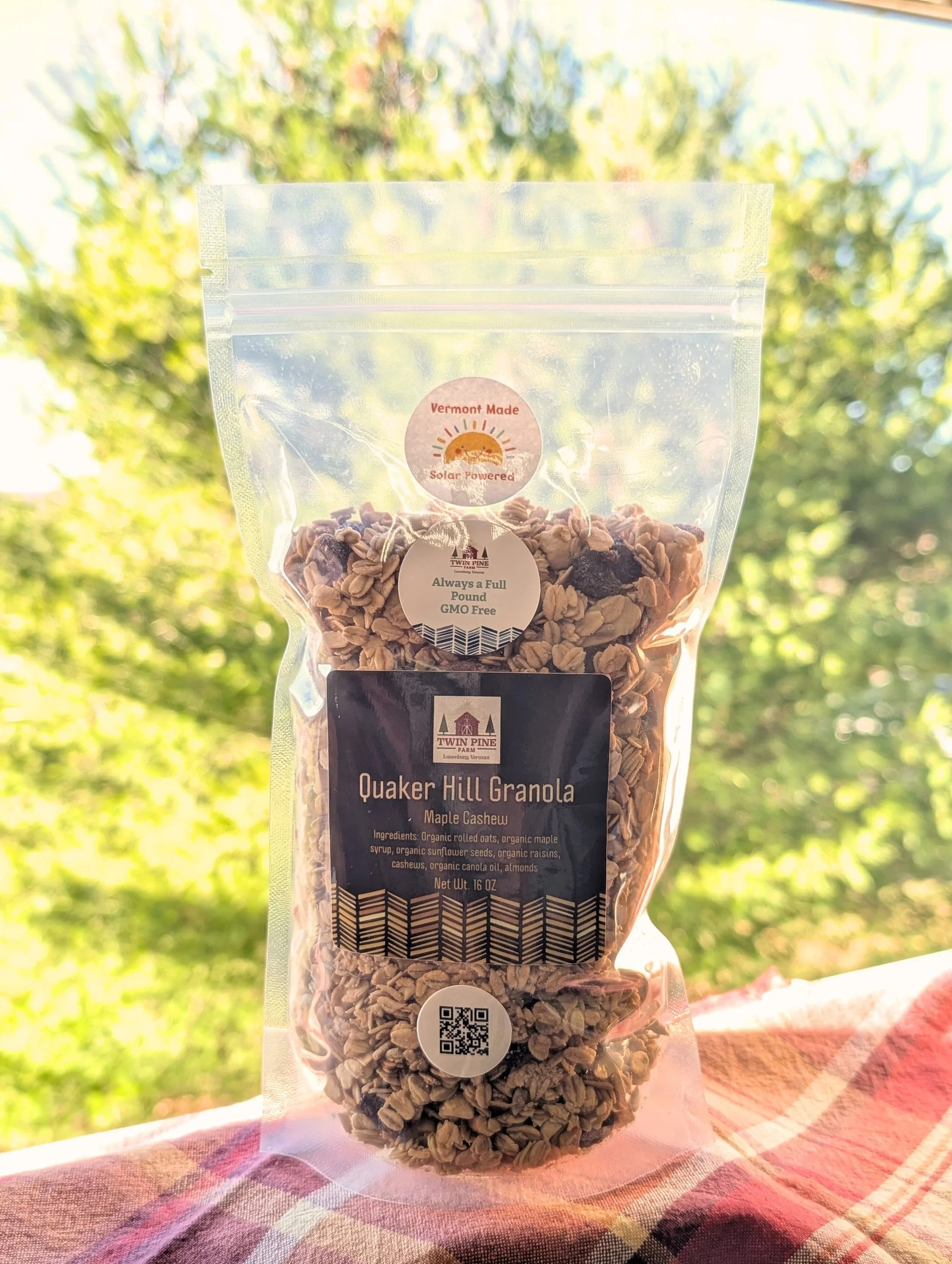 Quaker Hill Maple Cashew Granola