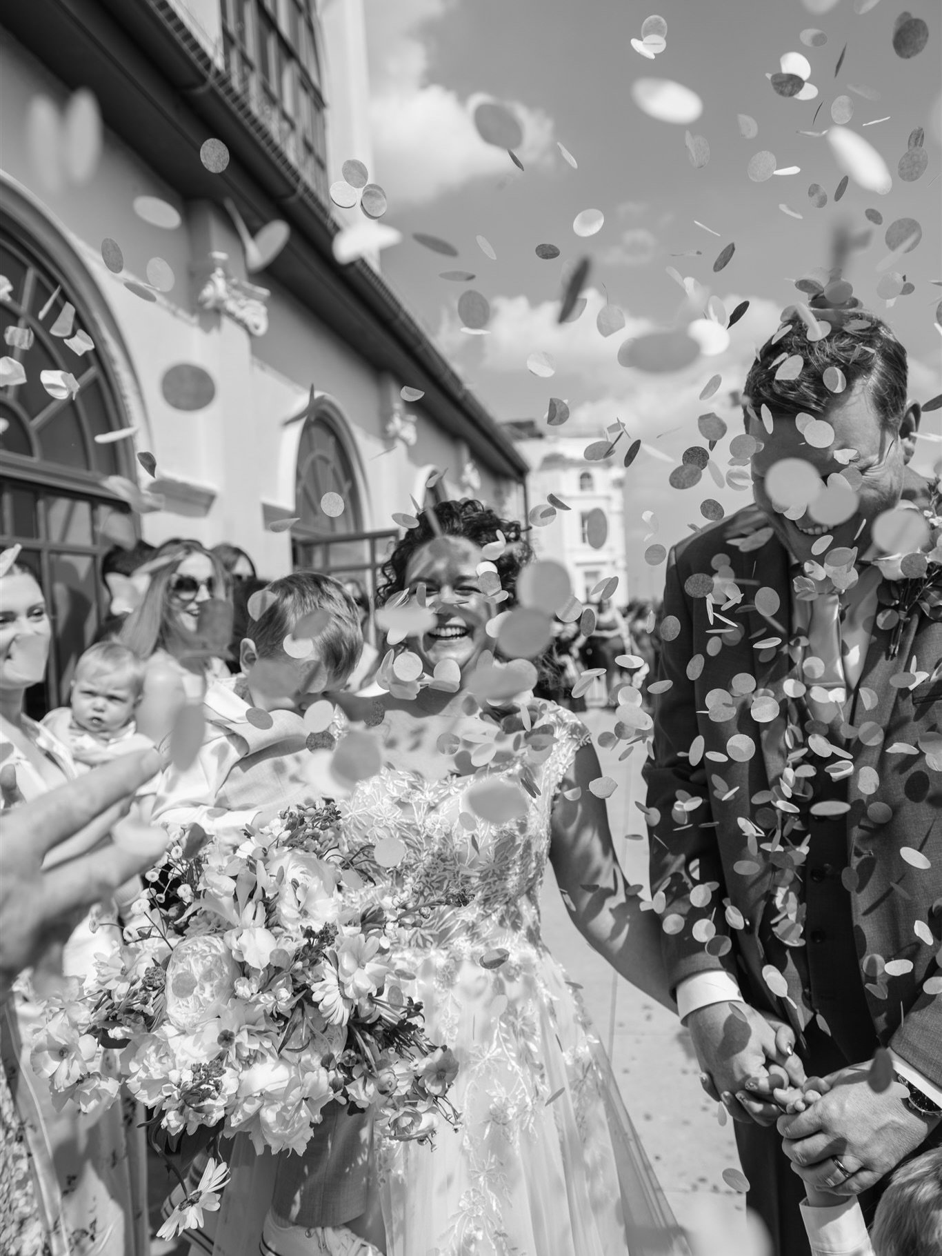 Gorgeous wedding for L &amp; J on Saturday at the iconic Dome cinema where the sun shone all day pouring light through the giant windows. 

With nods to the bride&rsquo;s Sicilian roots with olive branches decorating the space and two kinds of cannol
