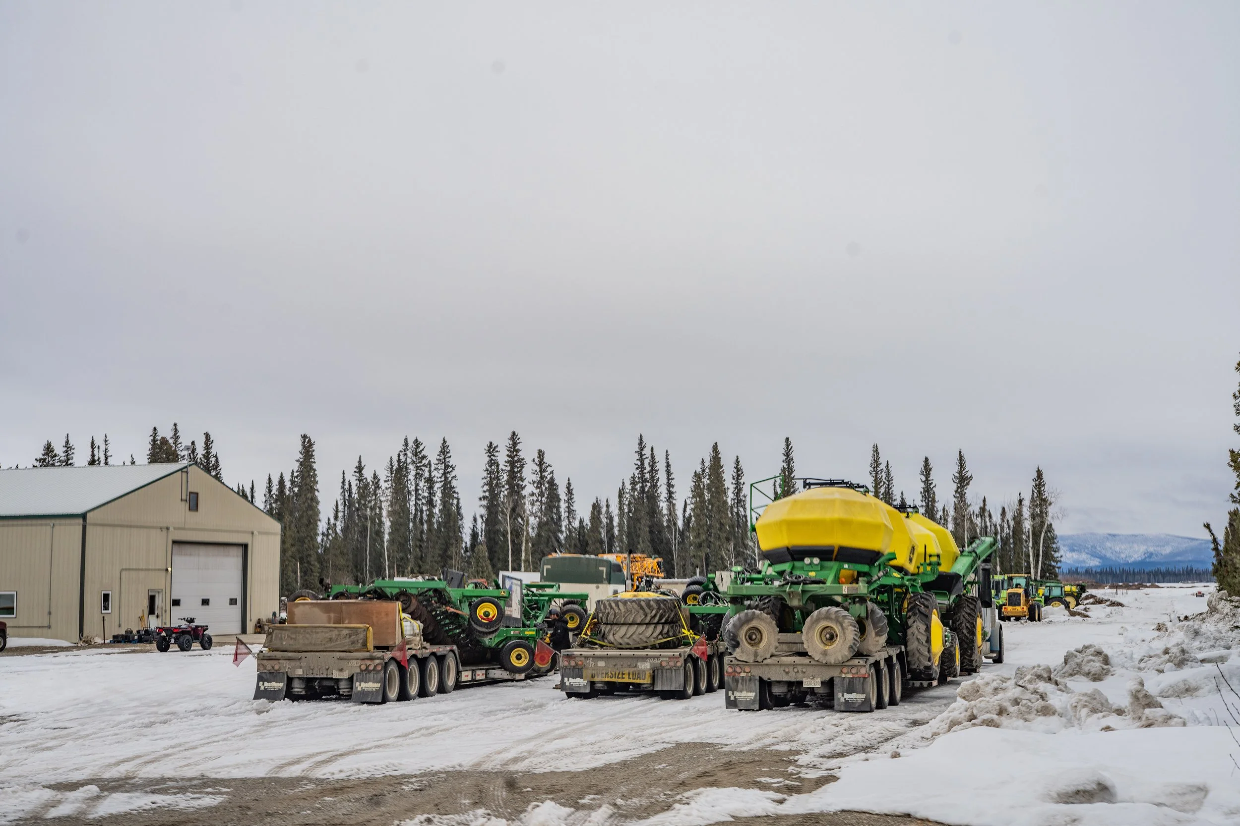 Arrival to the Farm in Alaska