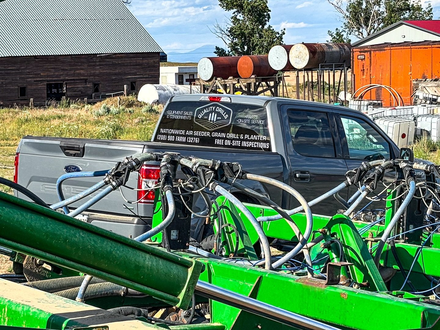 When this truck shows up, your drill&rsquo;s getting dialed. Josh runs all across the Pacific Northwest &mdash; from coastal fields to the far edge of Montana &mdash; keeping farms running strong. 

Need us on your yard? We&rsquo;re just a call away.