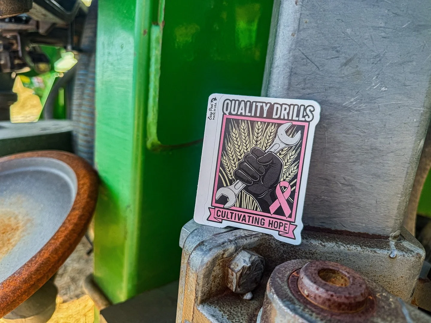 October&rsquo;s sticker drop hits different. 💗

This month, every QD order, on-site inspections or service visit includes our limited-edition Breast Cancer Awareness design &mdash; created to spread strength, hope, and awareness across the ag commun