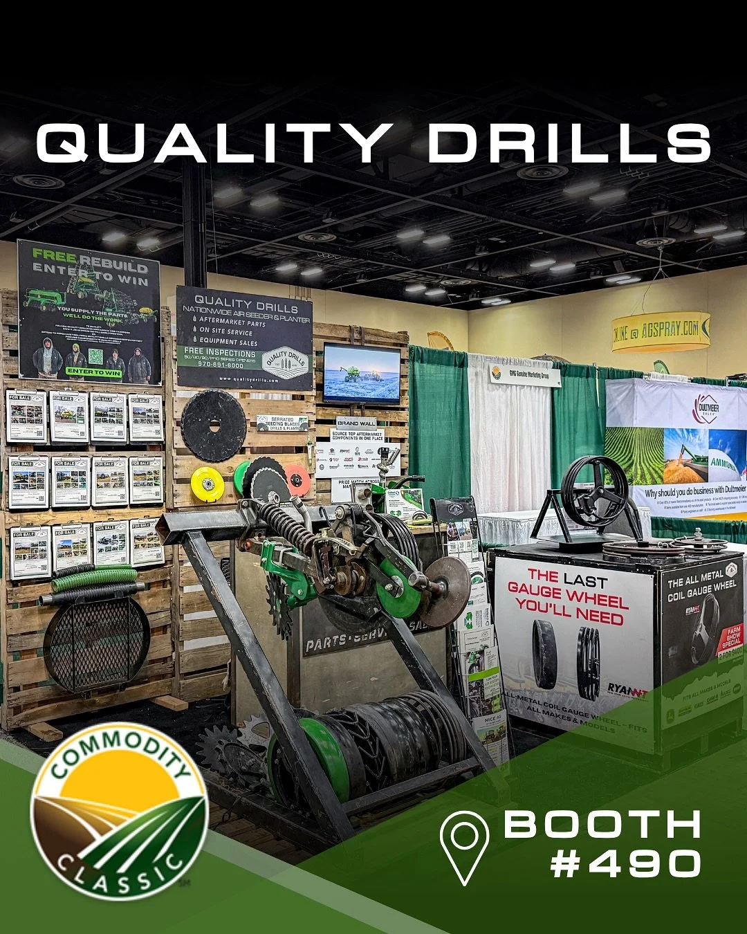 #SanAntonio we&rsquo;re ready for you!!! 🎉🤠 tomorrow is the first day of #CommodityClassic and you&rsquo;ll find us in Booth #490.

For years, we&rsquo;ve worked alongside growers across the U.S. and Canada evaluating, rebuilding, and restoring sin