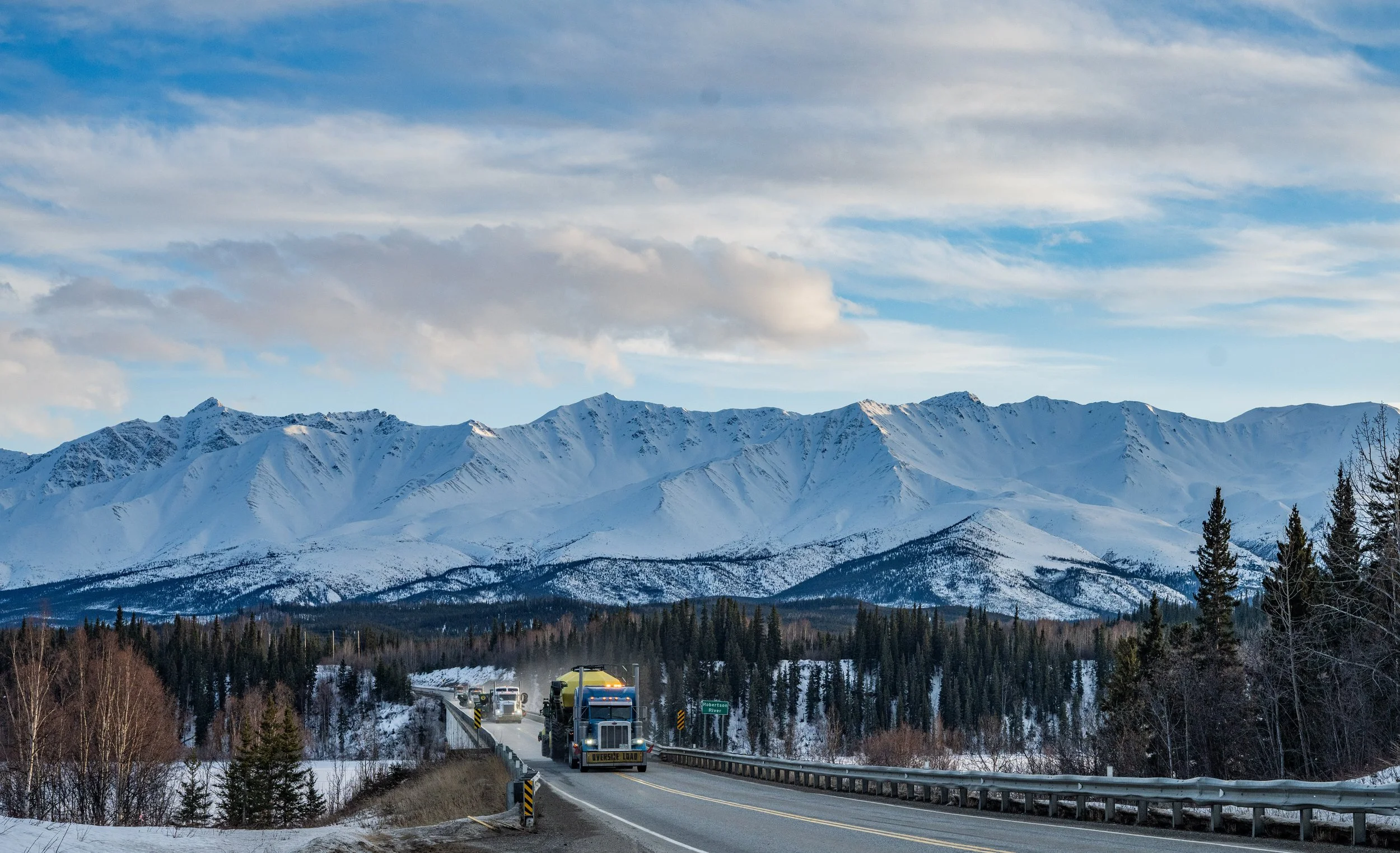 Arrival to Alaska