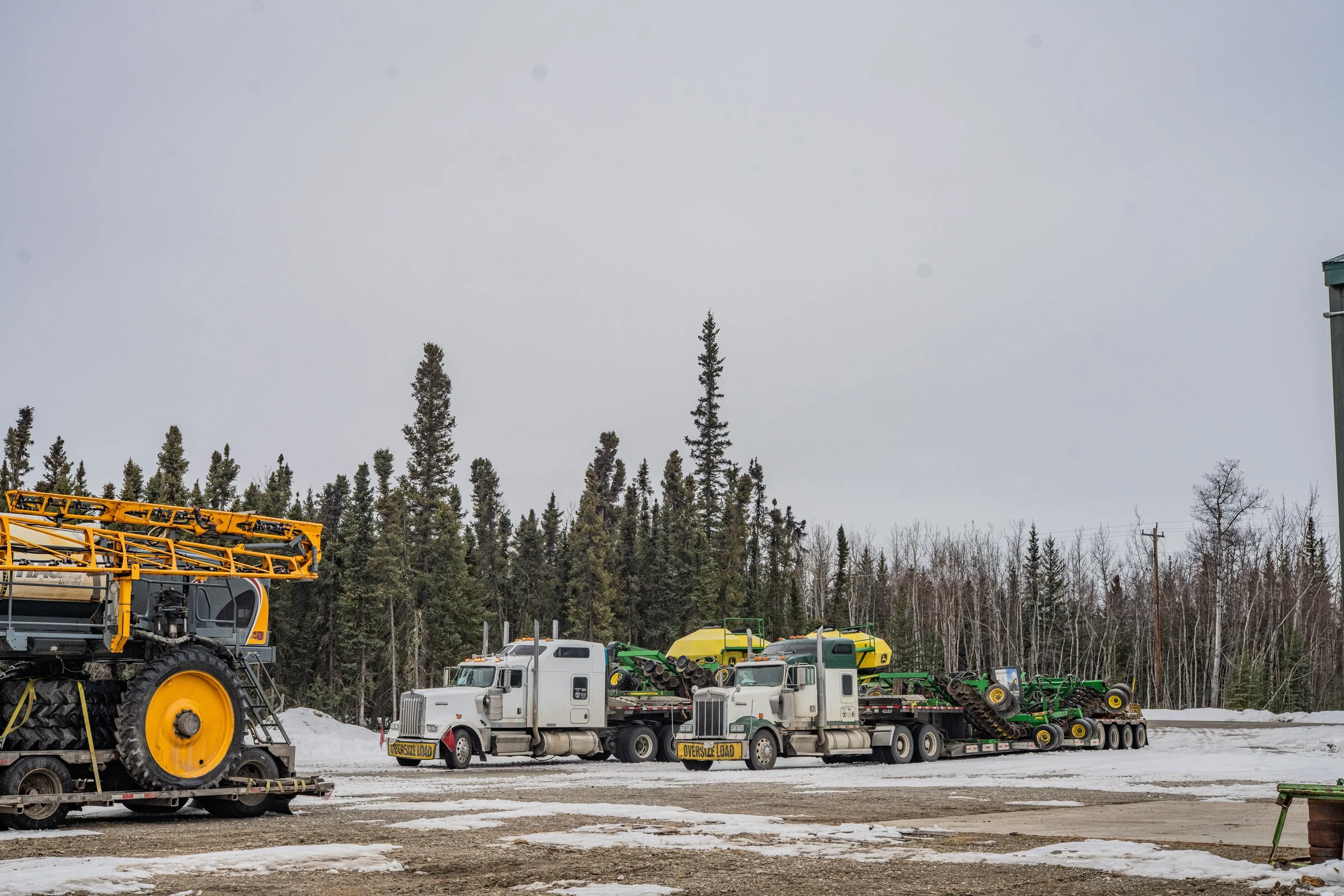 Arrival to the Farm in Alaska