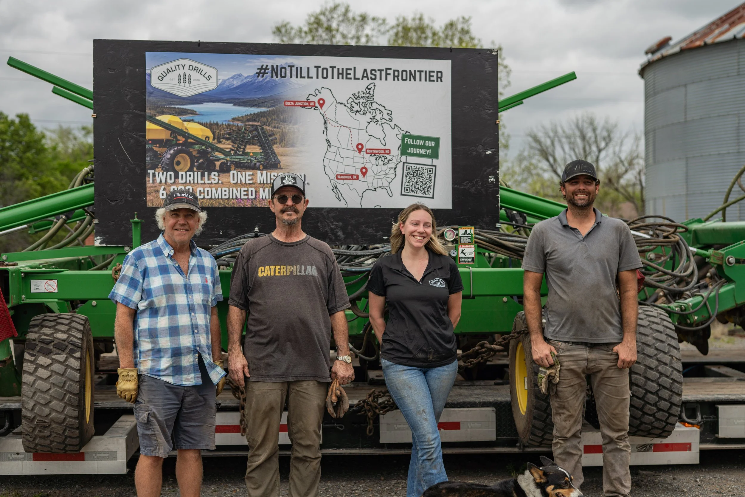 Walt Pene Trucking and Quality Drills Crew