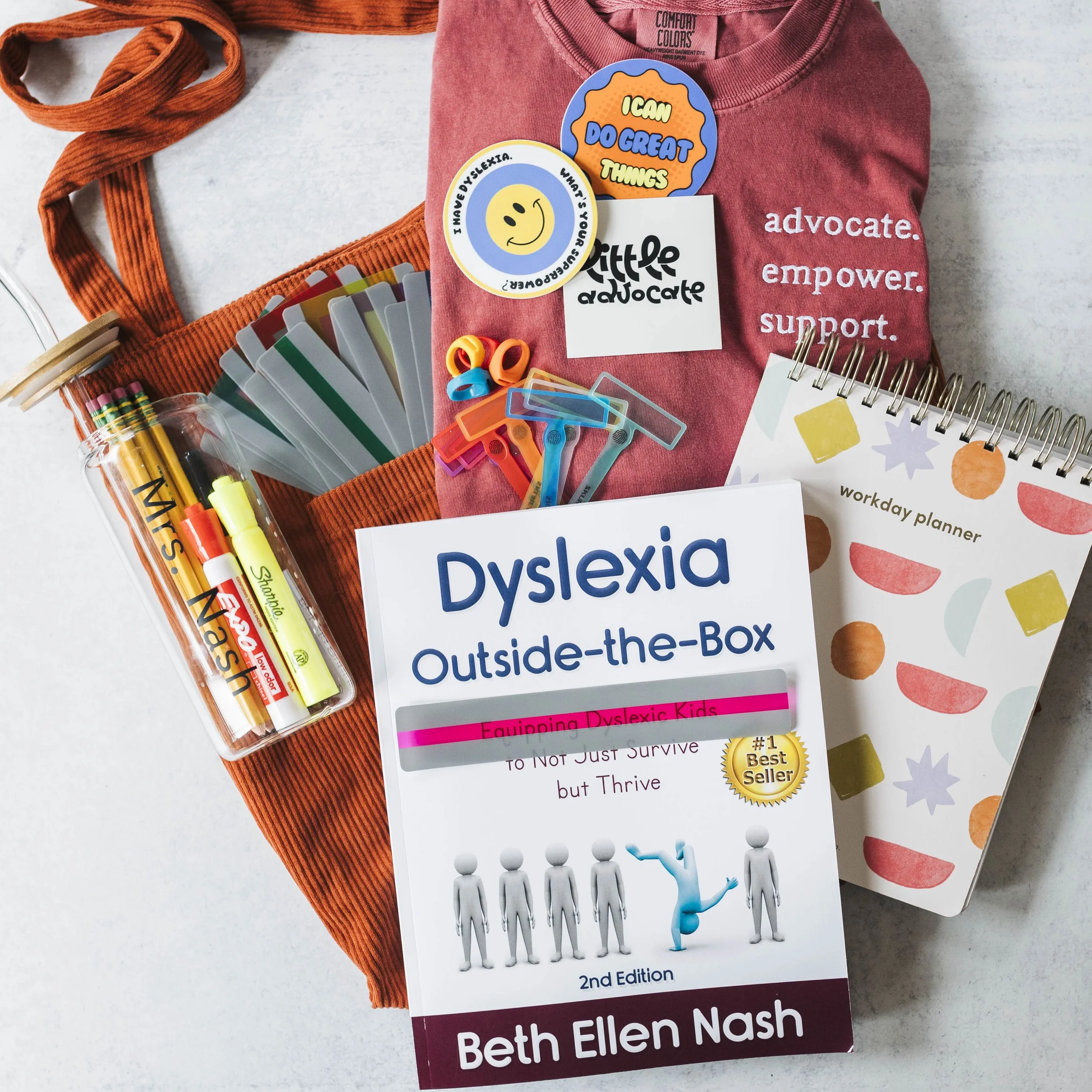 Educate & Empower Bag for Dyslexia teacher or parent!