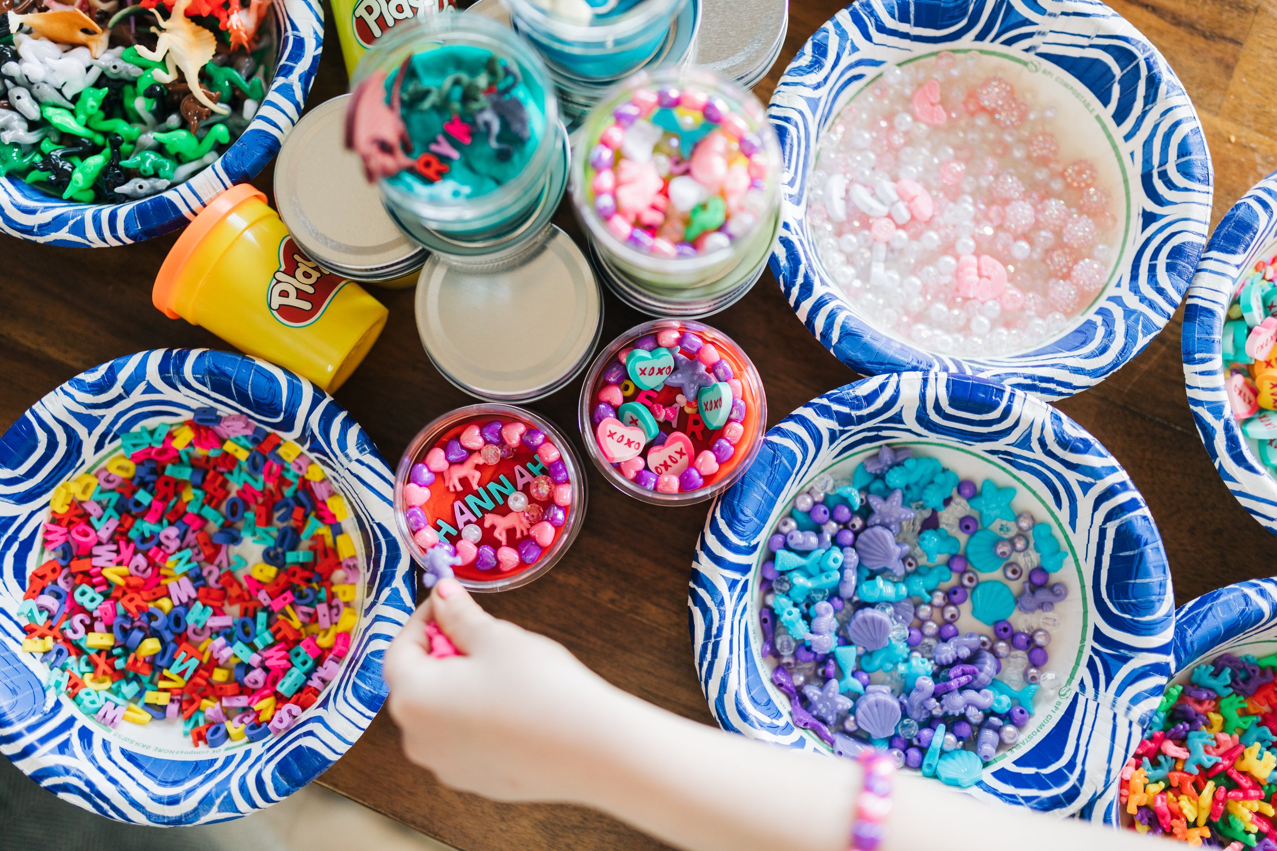 Custom Play-Doh Jars