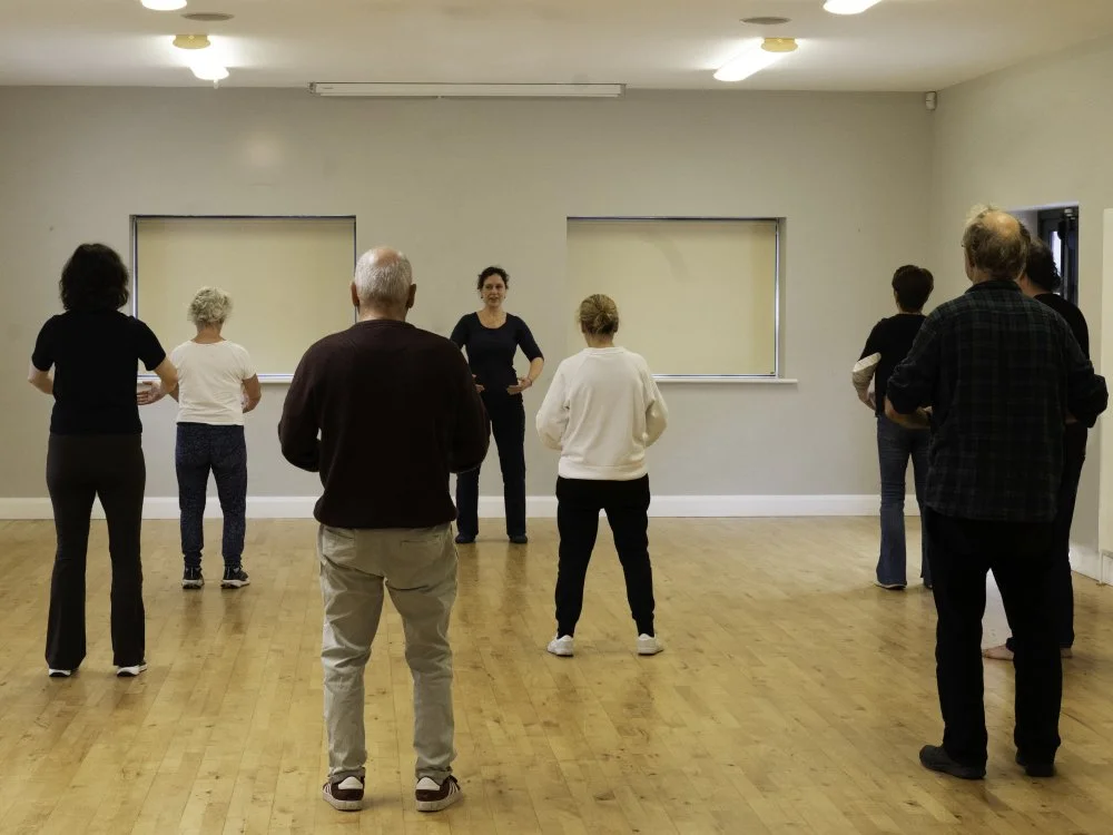 QiGong is about being active in a relaxed way